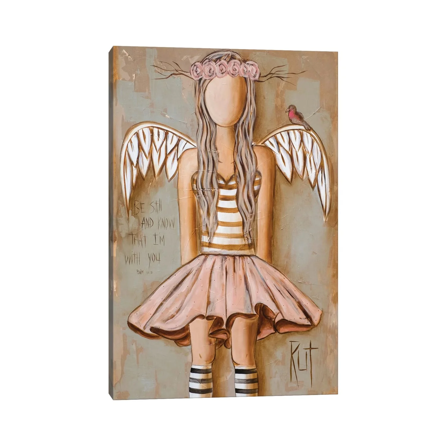 Be Still And Know by Ruth's Angels - Canvas Gallery Wrap - Image 3