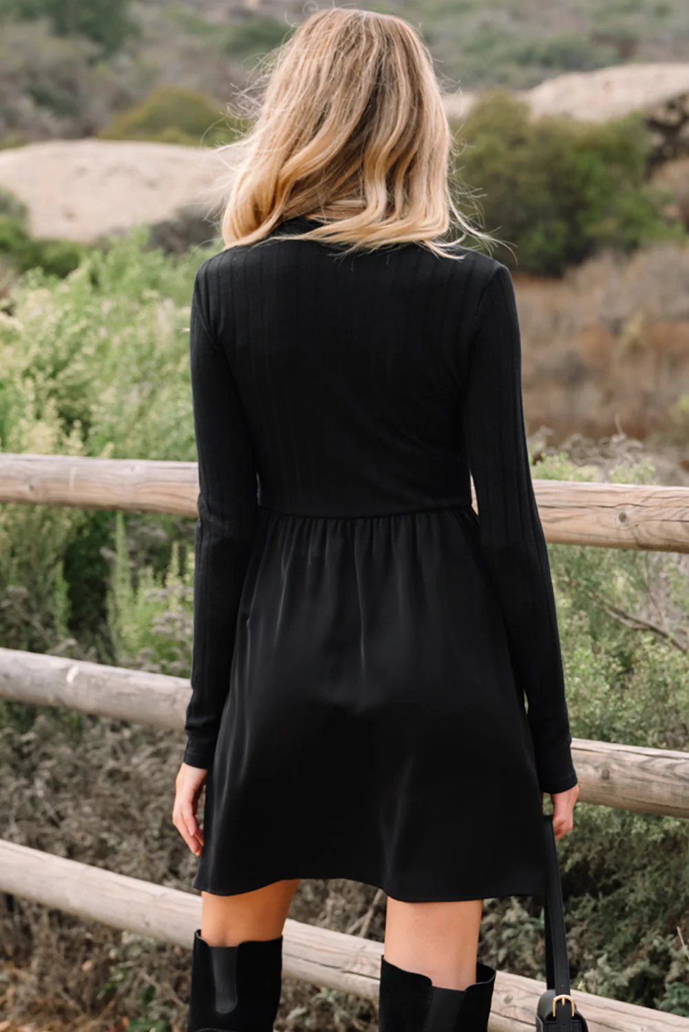 Threaded Pear Beajena Long Sleeve Mini Dress - Image 2