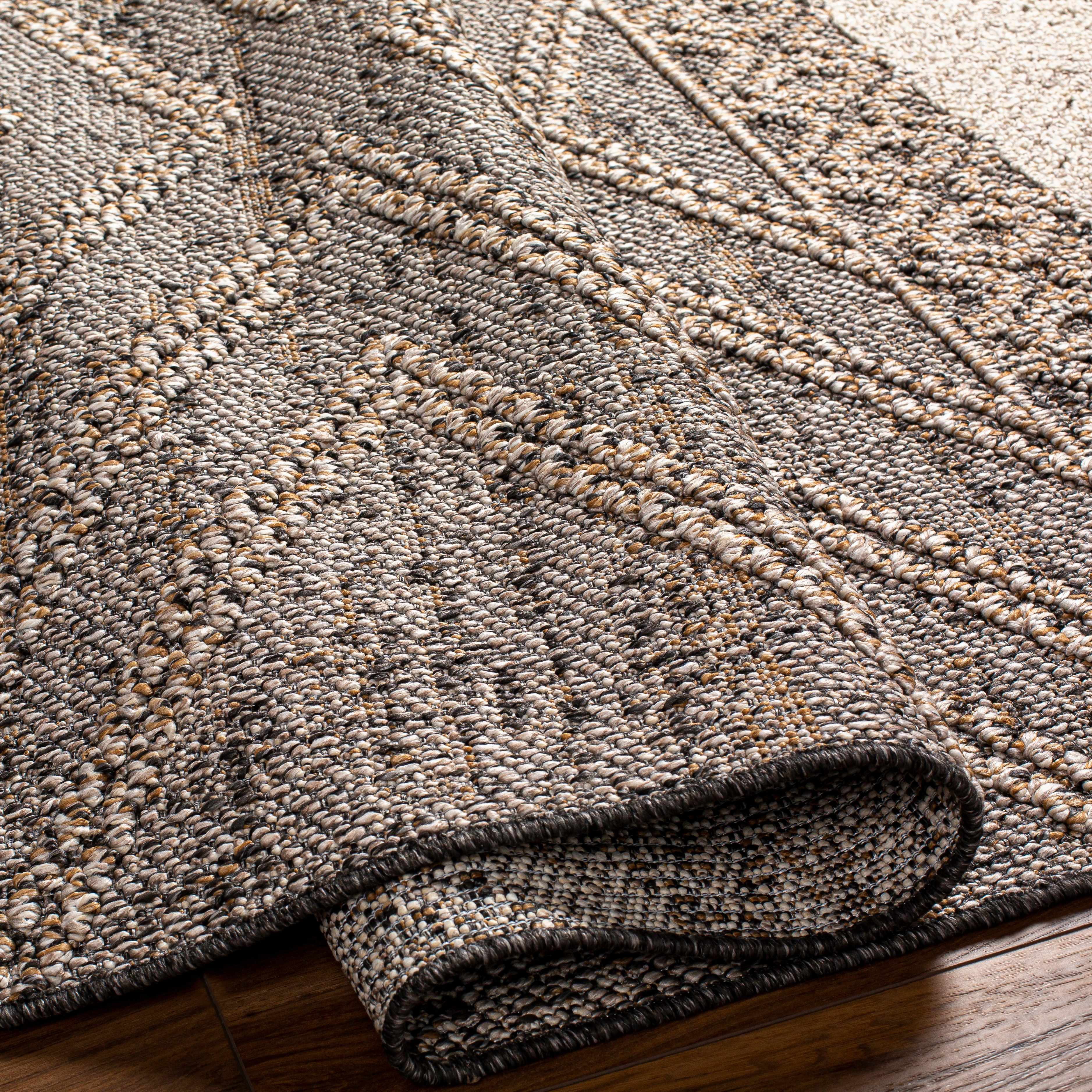 Beige Charcoal Areli Area Rug - Image 7