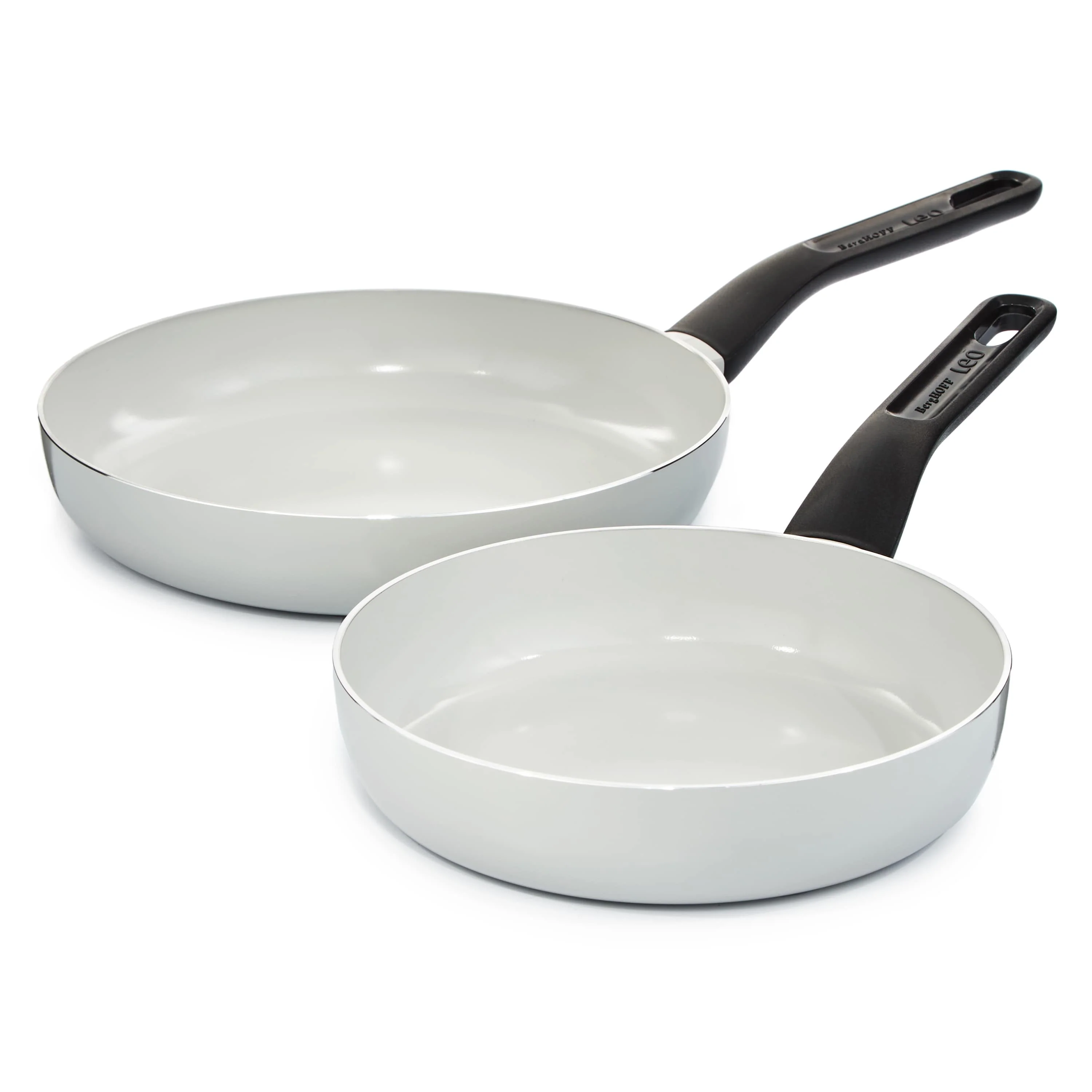 BergHOFF Leo Glints Ceramic Nonstick Fry Pan Set - Image 3