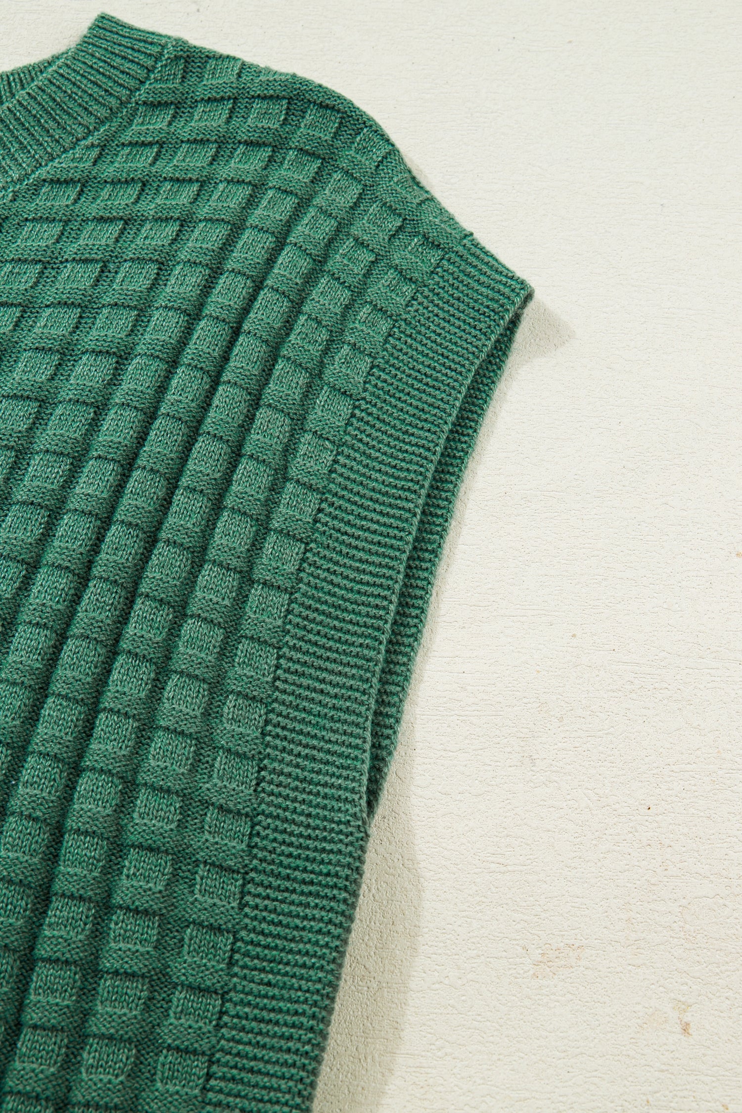 Threaded Pear Birdie Textured Short Sleeve Sweater - Image 12