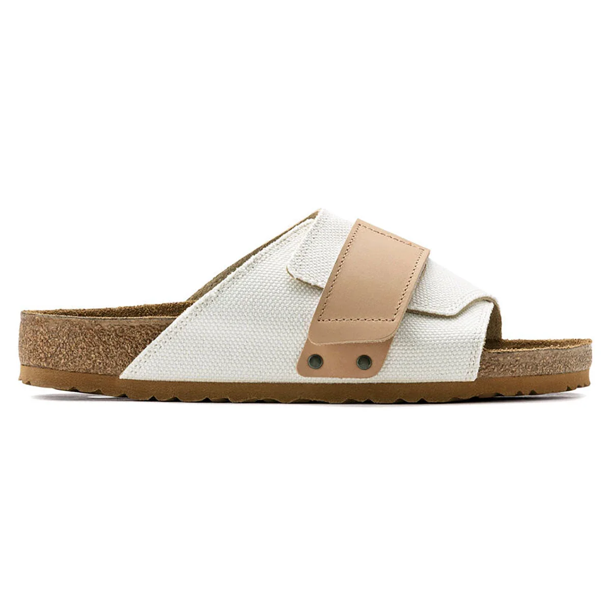 Birkenstock Men's Kyoto Canvas Textile Sandals - Image 4