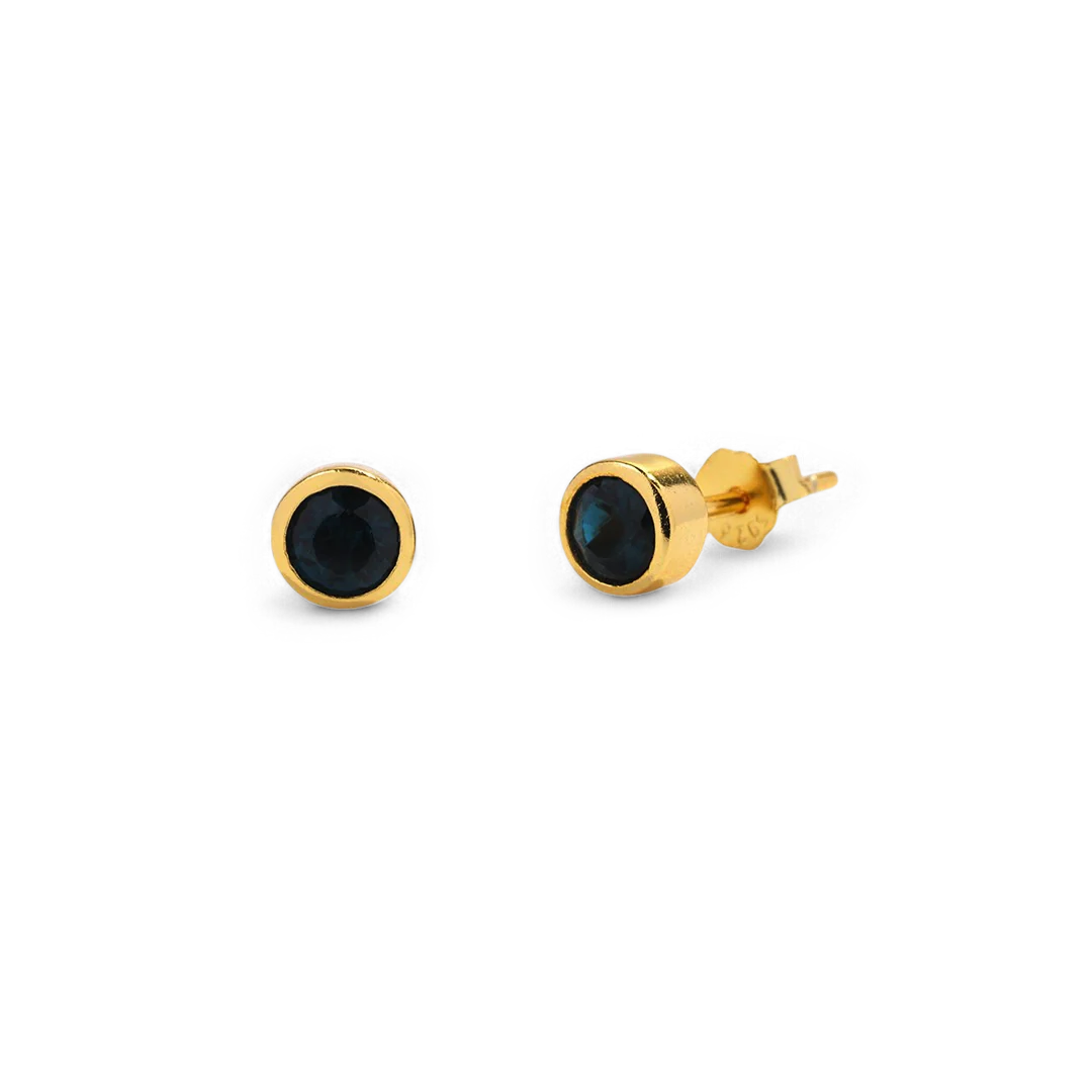 Mint & Lily Birthstone Bezel Studs - Image 18