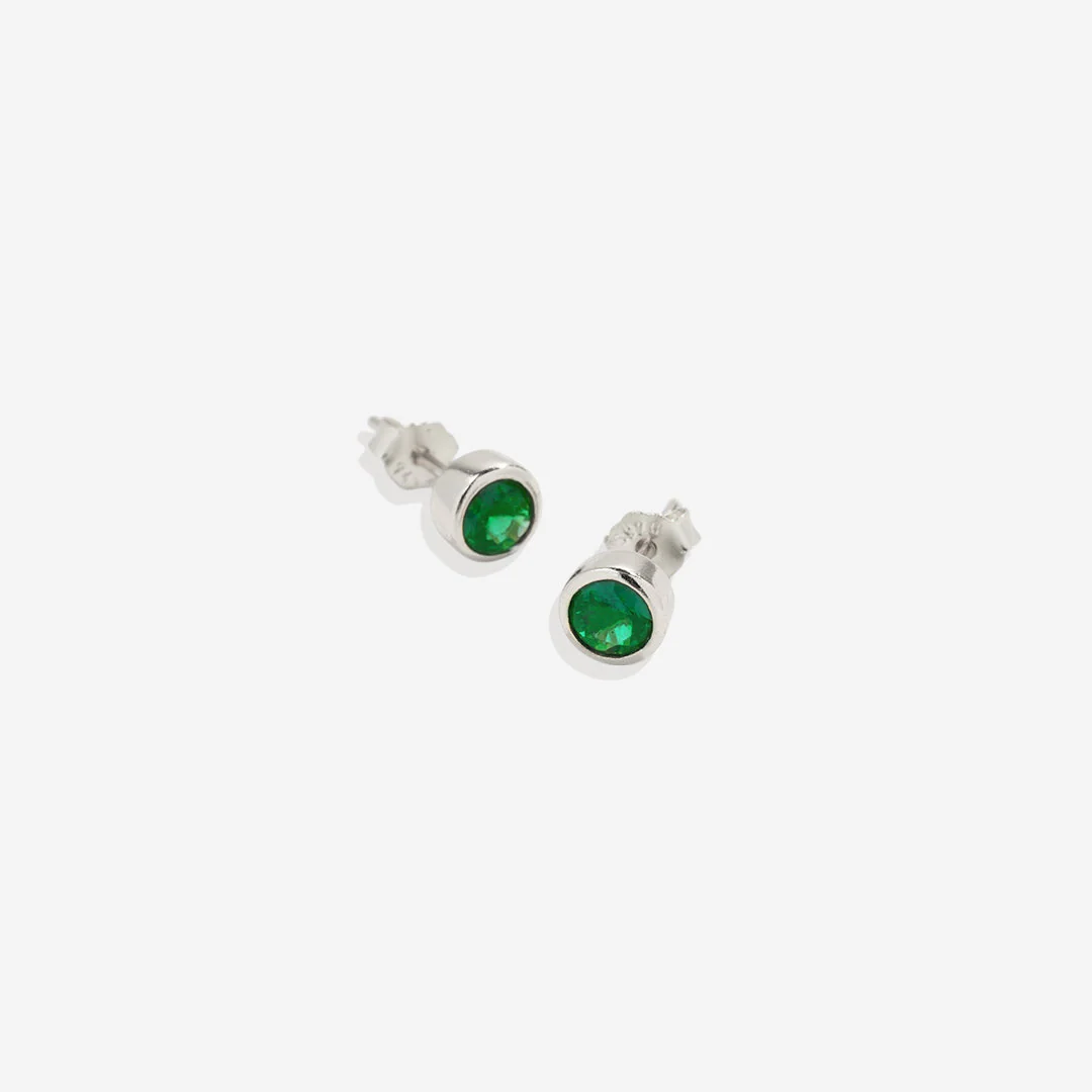 Mint & Lily Birthstone Bezel Studs - Image 42