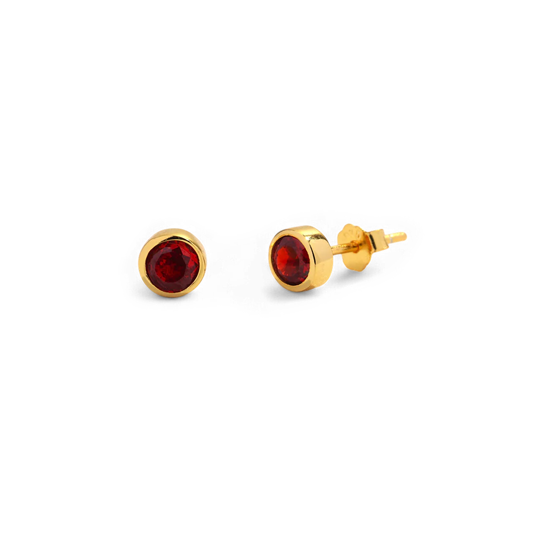 Mint & Lily Birthstone Bezel Studs - Image 55