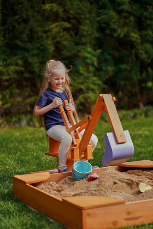 Blippi Excavator Ride-On Toy – Interactive Construction Fun for Kids - Image 4