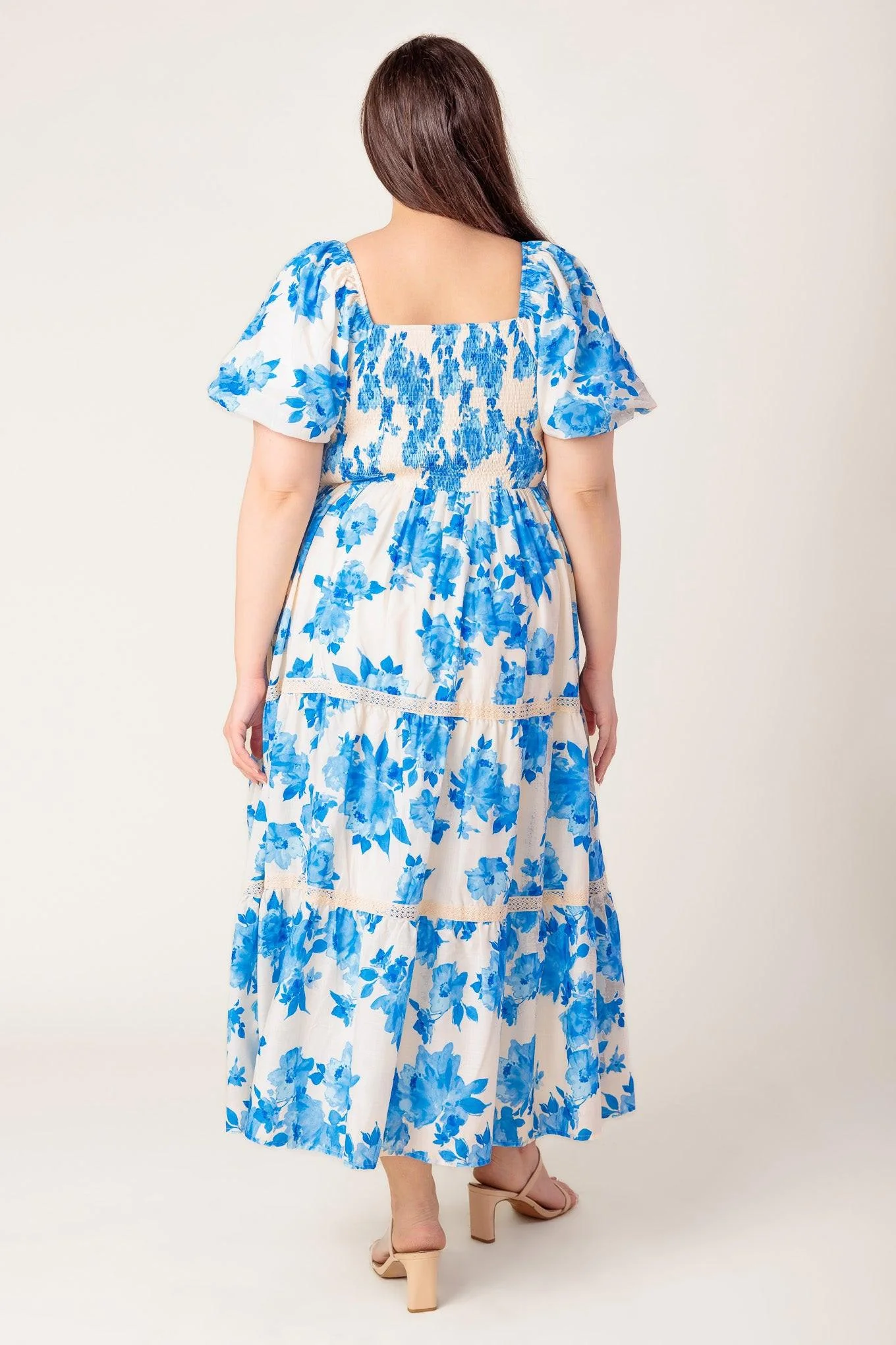 Blooming Day Woven Midi Dress - Image 11
