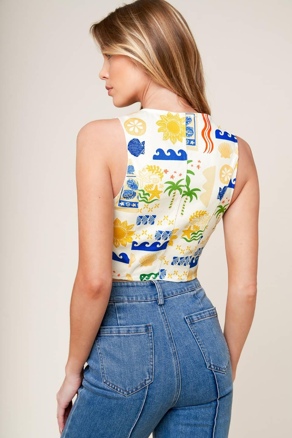 Bon Voyage Woven Vest - Image 3