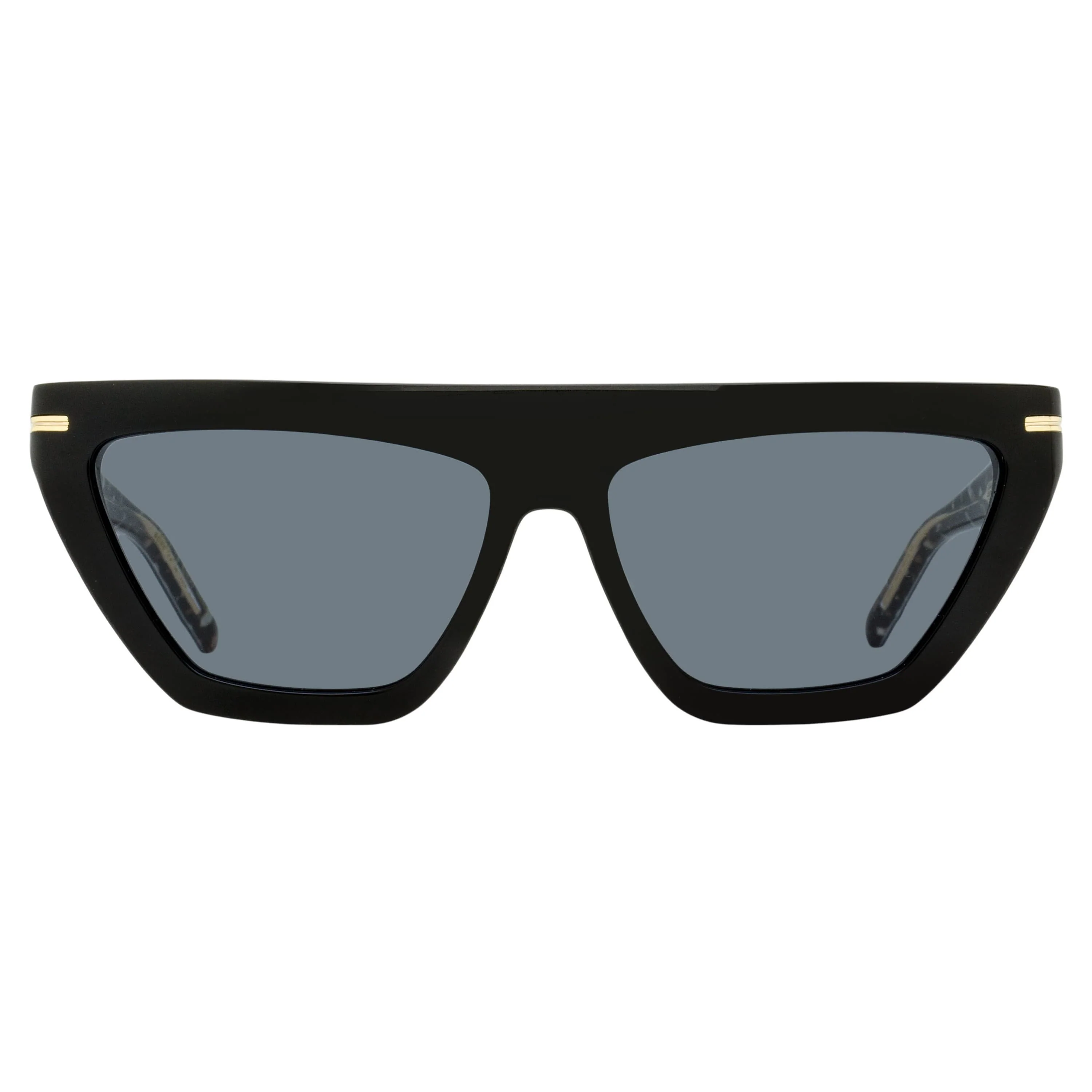 Boss Brow Line Sunglasses B1609/S 807IR Black 58mm - Image 2