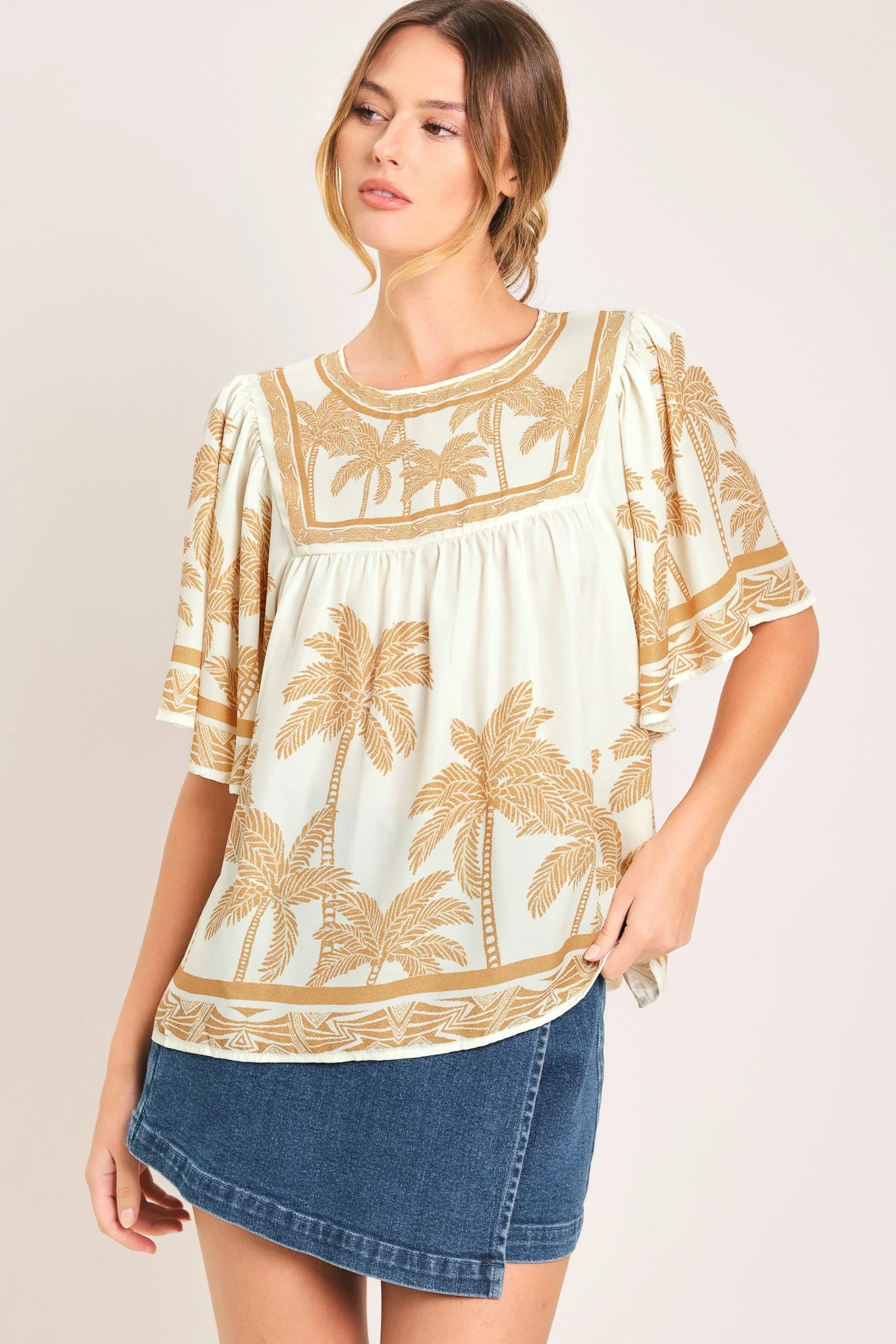 Breeze Story Woven Top - Image 5
