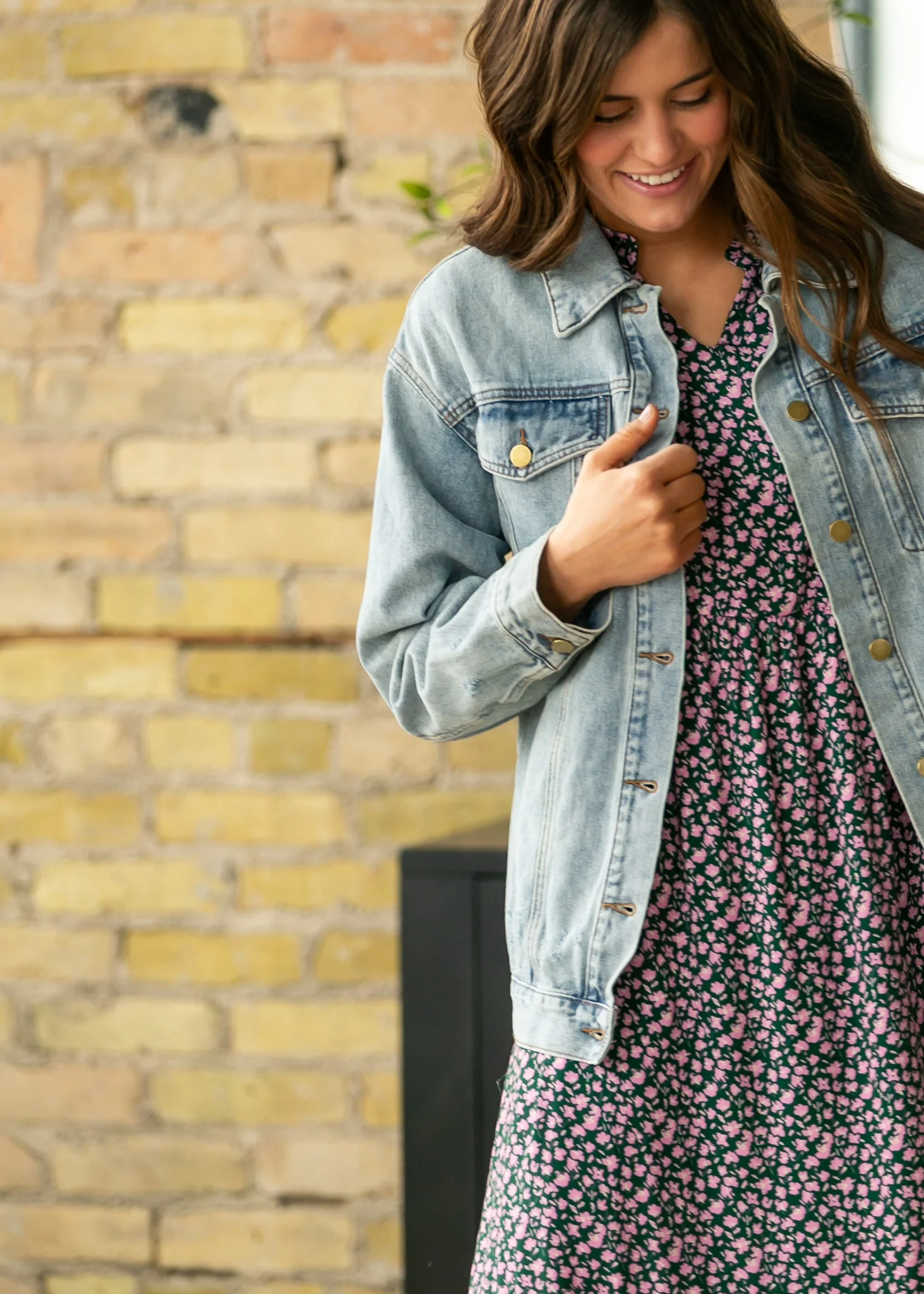 Brinx Oversized Denim Jacket - Image 12