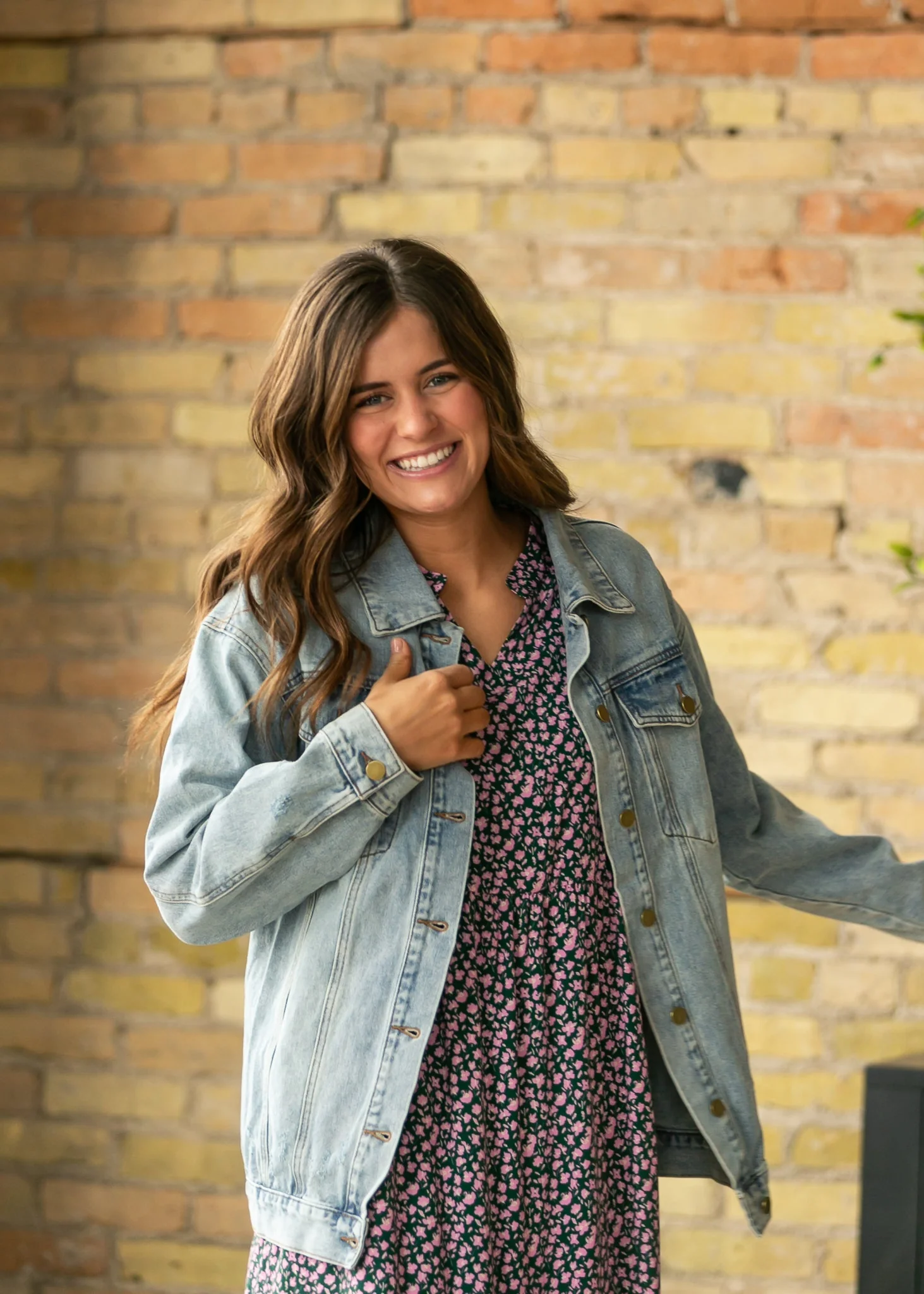 Brinx Oversized Denim Jacket - Image 13