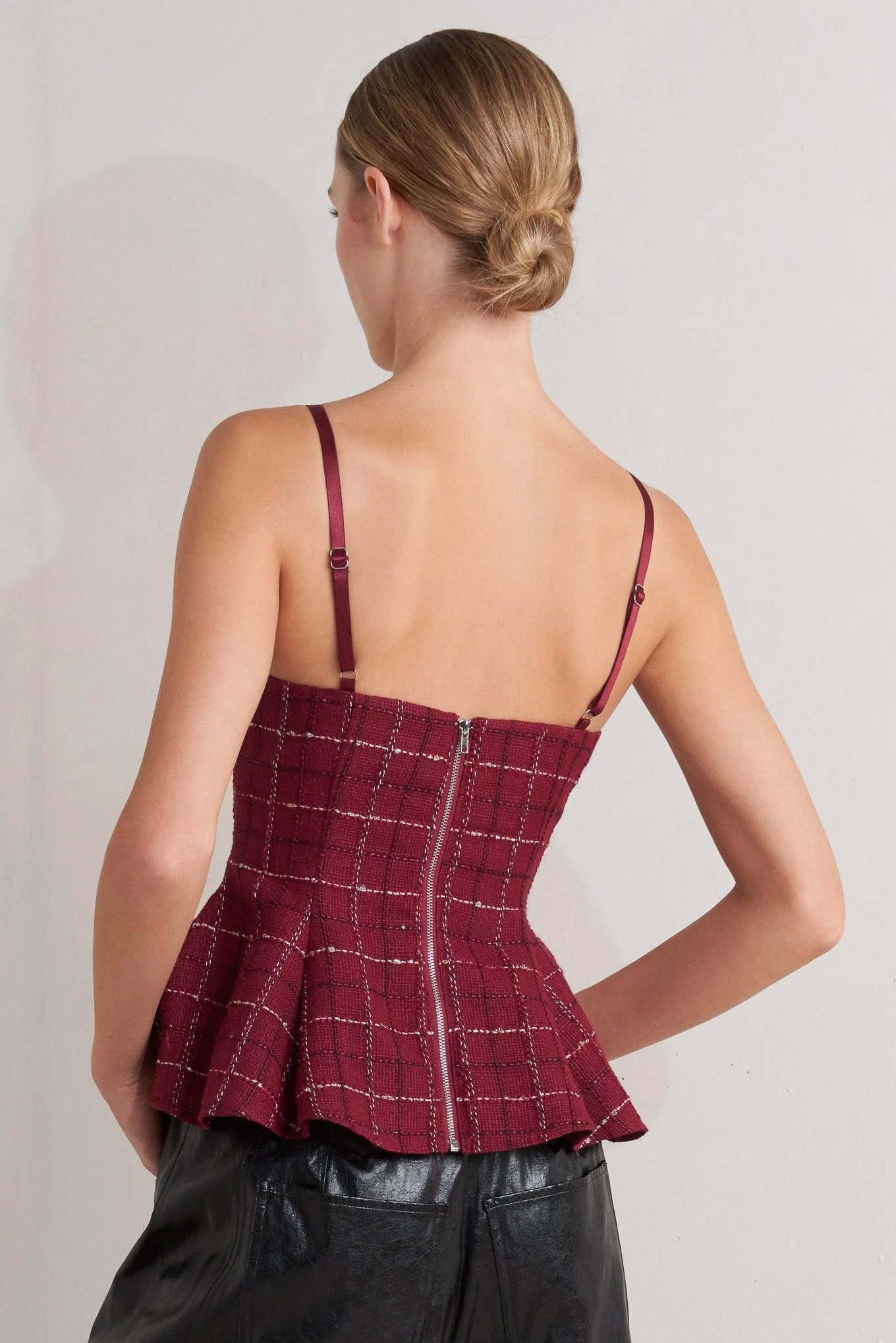 Burnt Boulevard Tweed Cami Top - Image 4