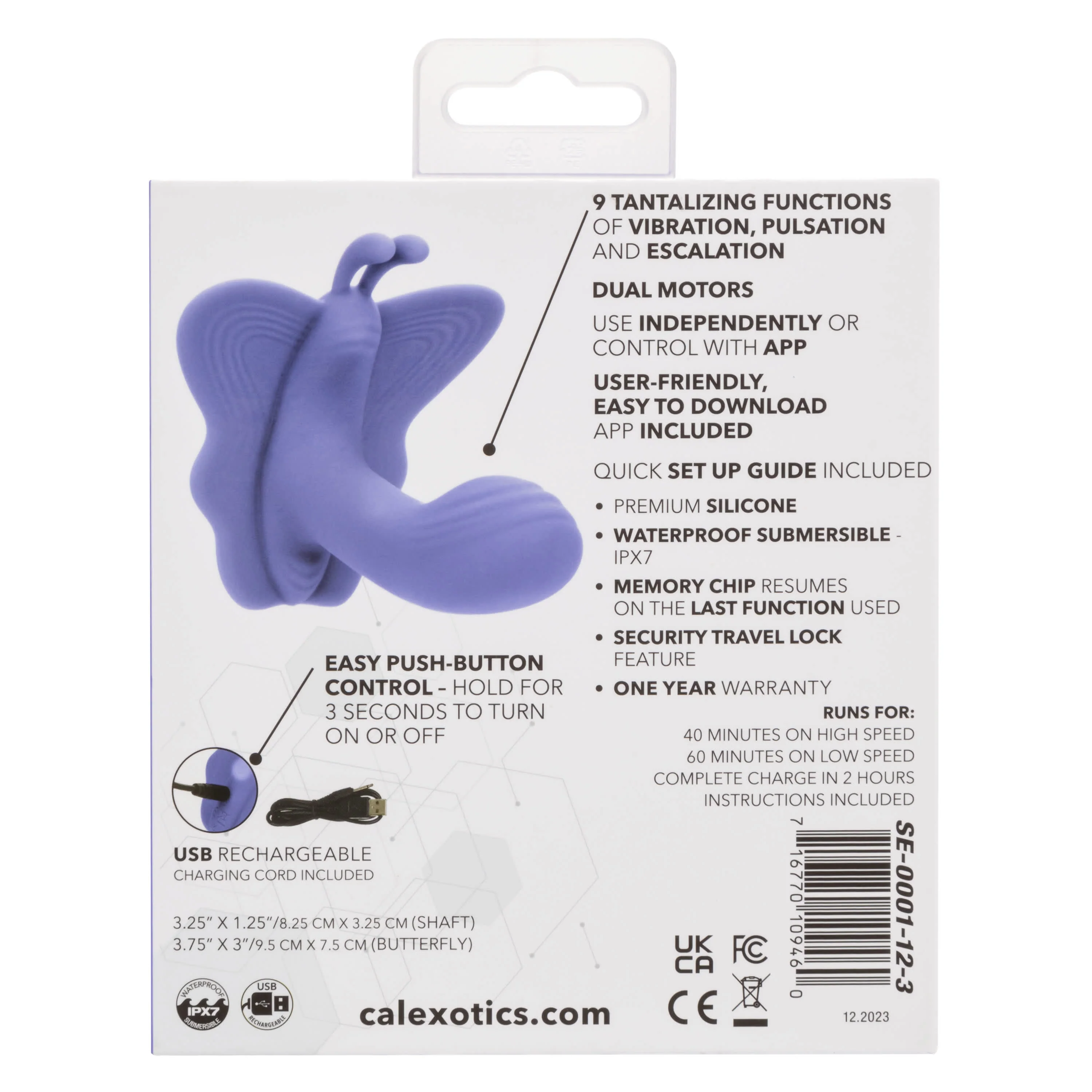 CalExotics Connect Venus Butterfly - Image 4