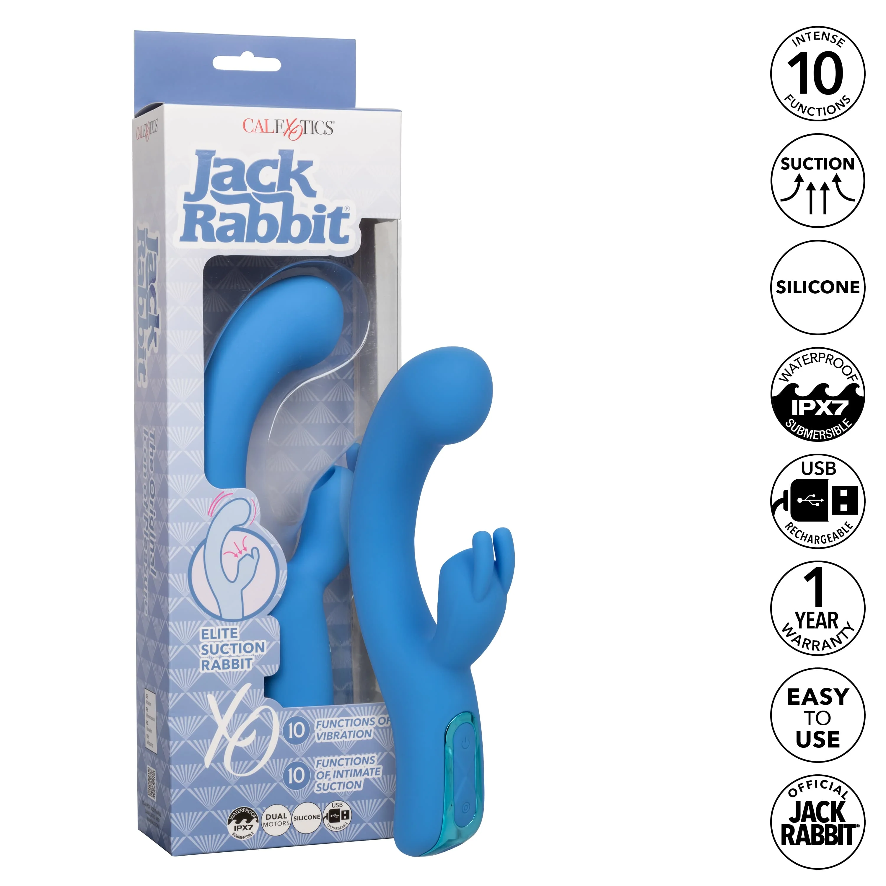 CalExotics Jack Rabbit Elite Suction Rabbit - Image 5