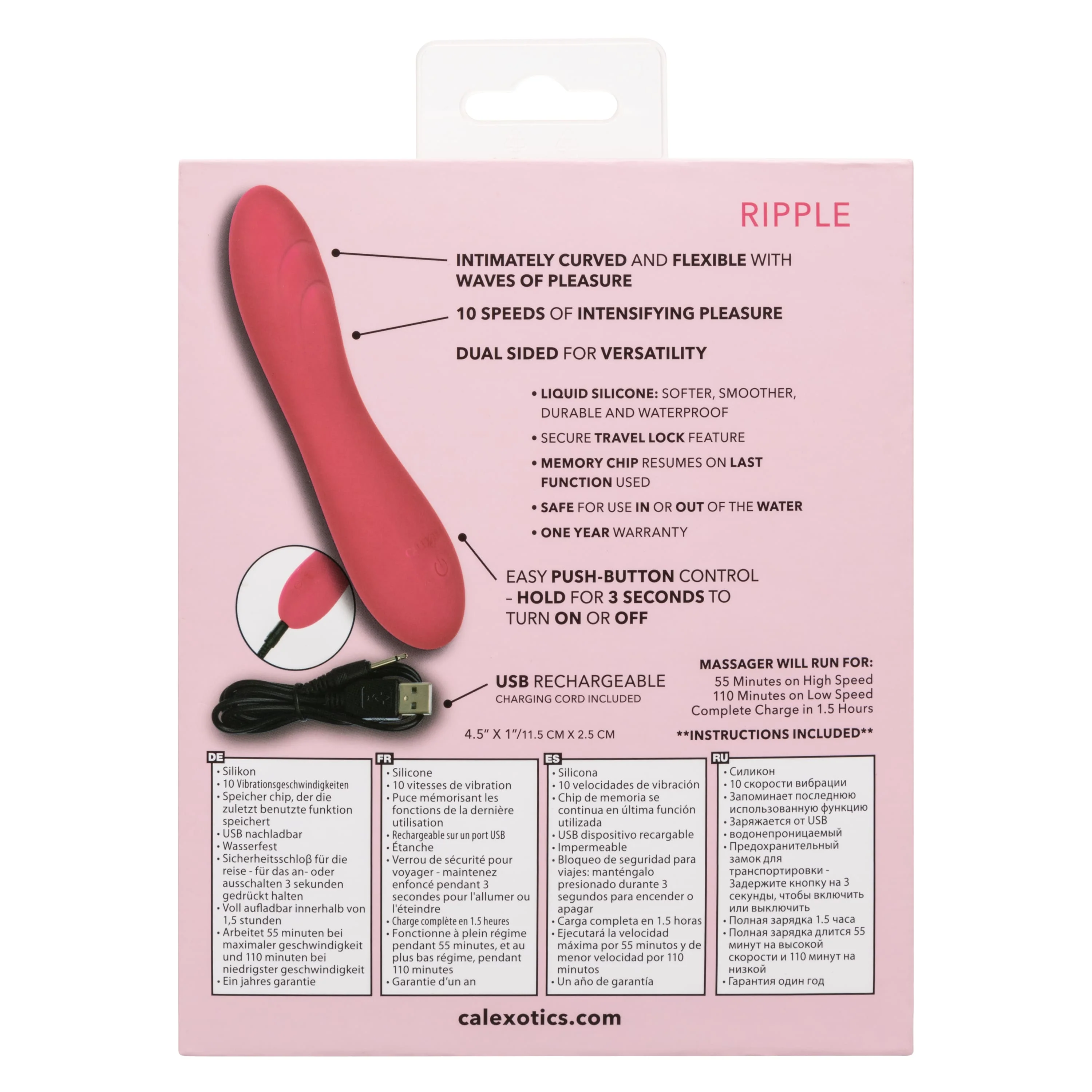 CalExotics Liquid Silicone Pixies Ripple - Image 3