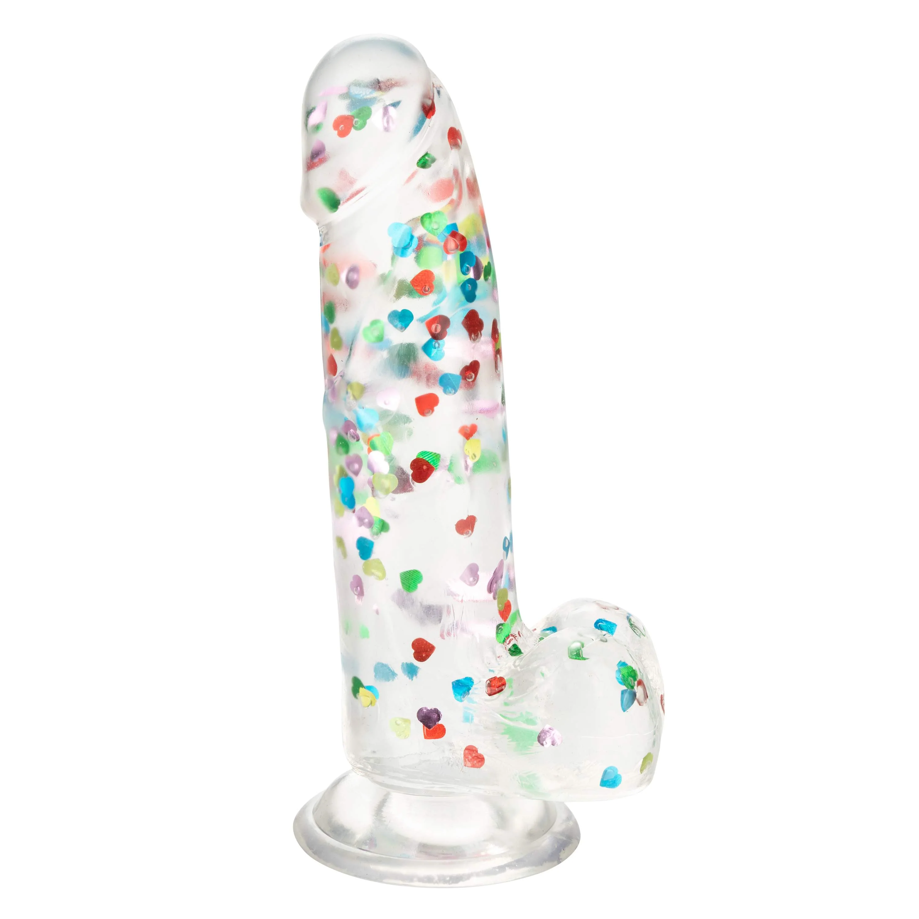 CalExotics Naughty Bits I Love Dick Heart-filled Dong - Image 6