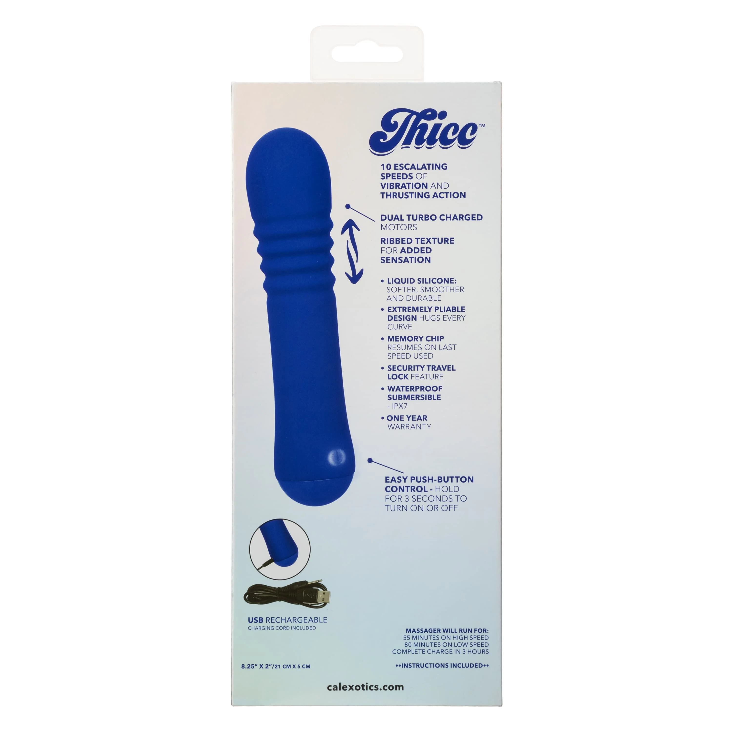 CalExotics Thicc Chubby Thrusting Wand - Image 3