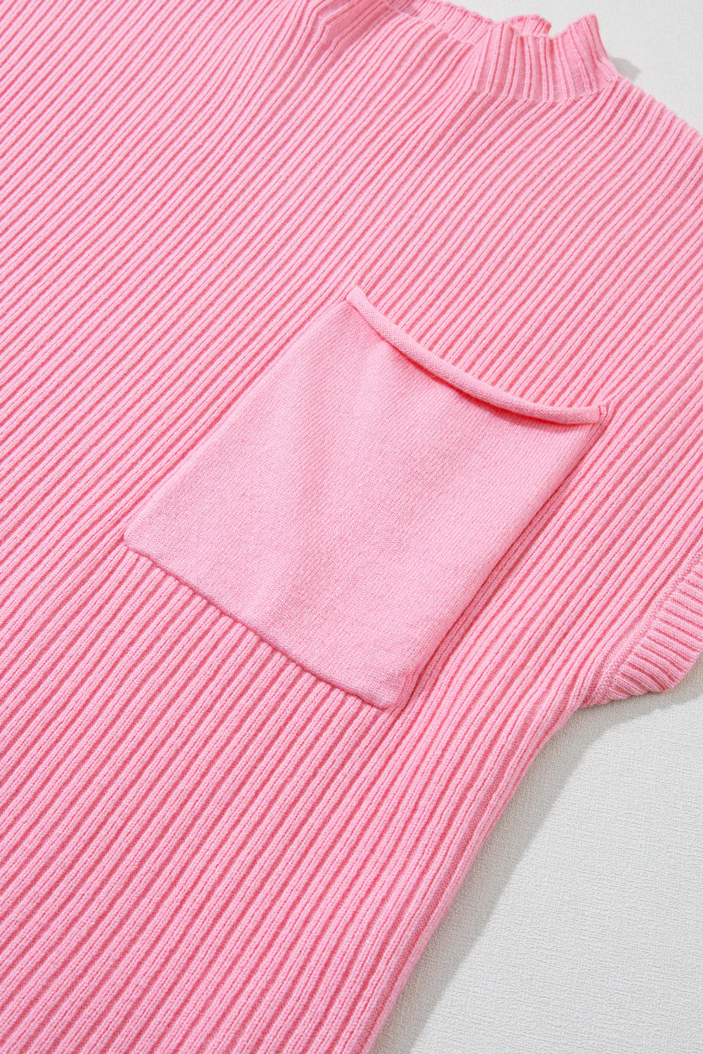 Threaded Pear Calliope Knit Short Sleeve Sweater - Image 6