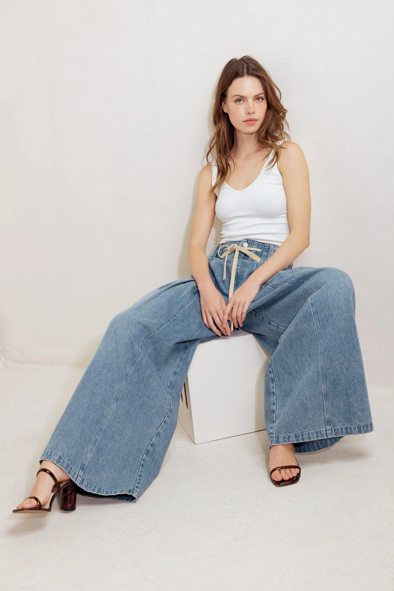 Calm & Collected Blue Denim Pants - Image 2