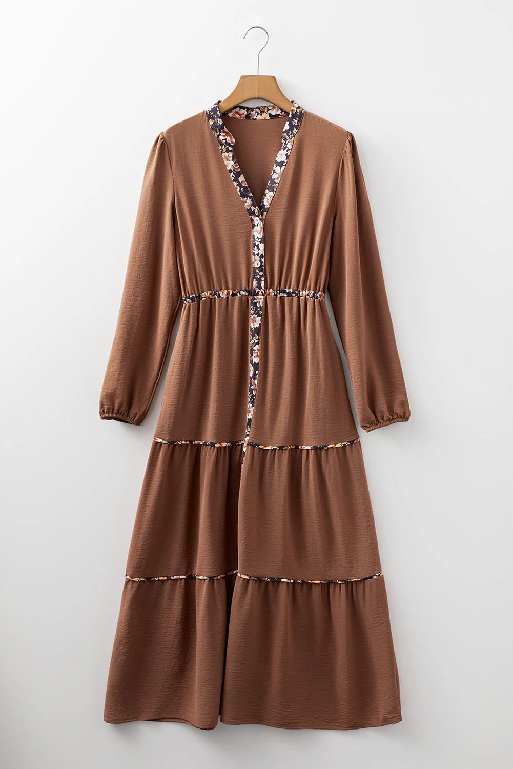 Threaded Pear Cameron Long Sleeve Maxi Dress - Image 7