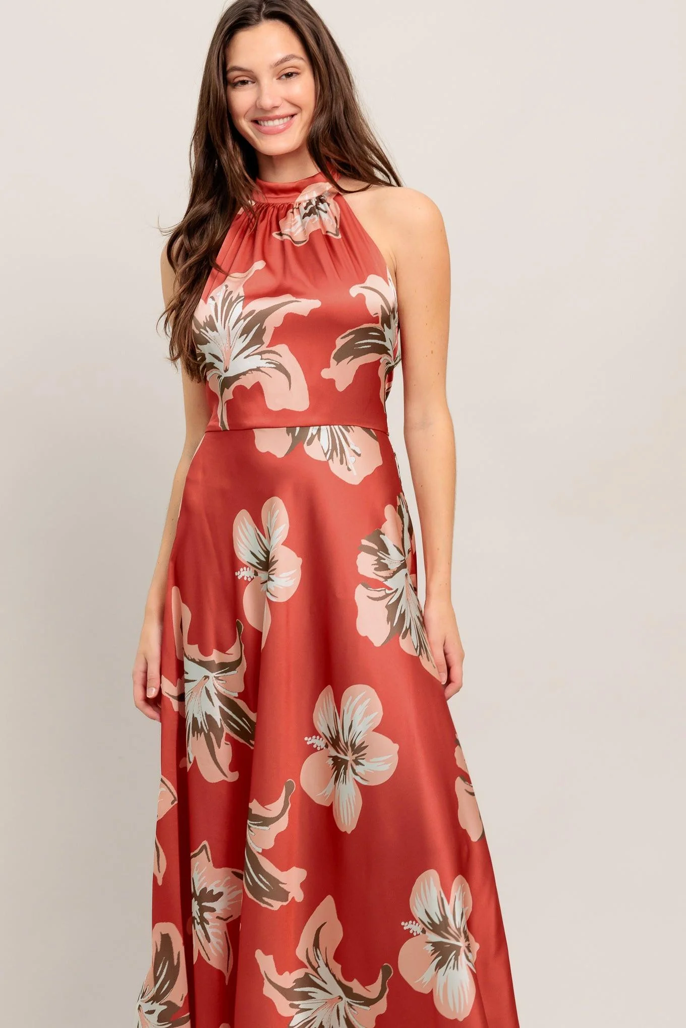 Can’t Look Away Woven Midi Dress - Image 4