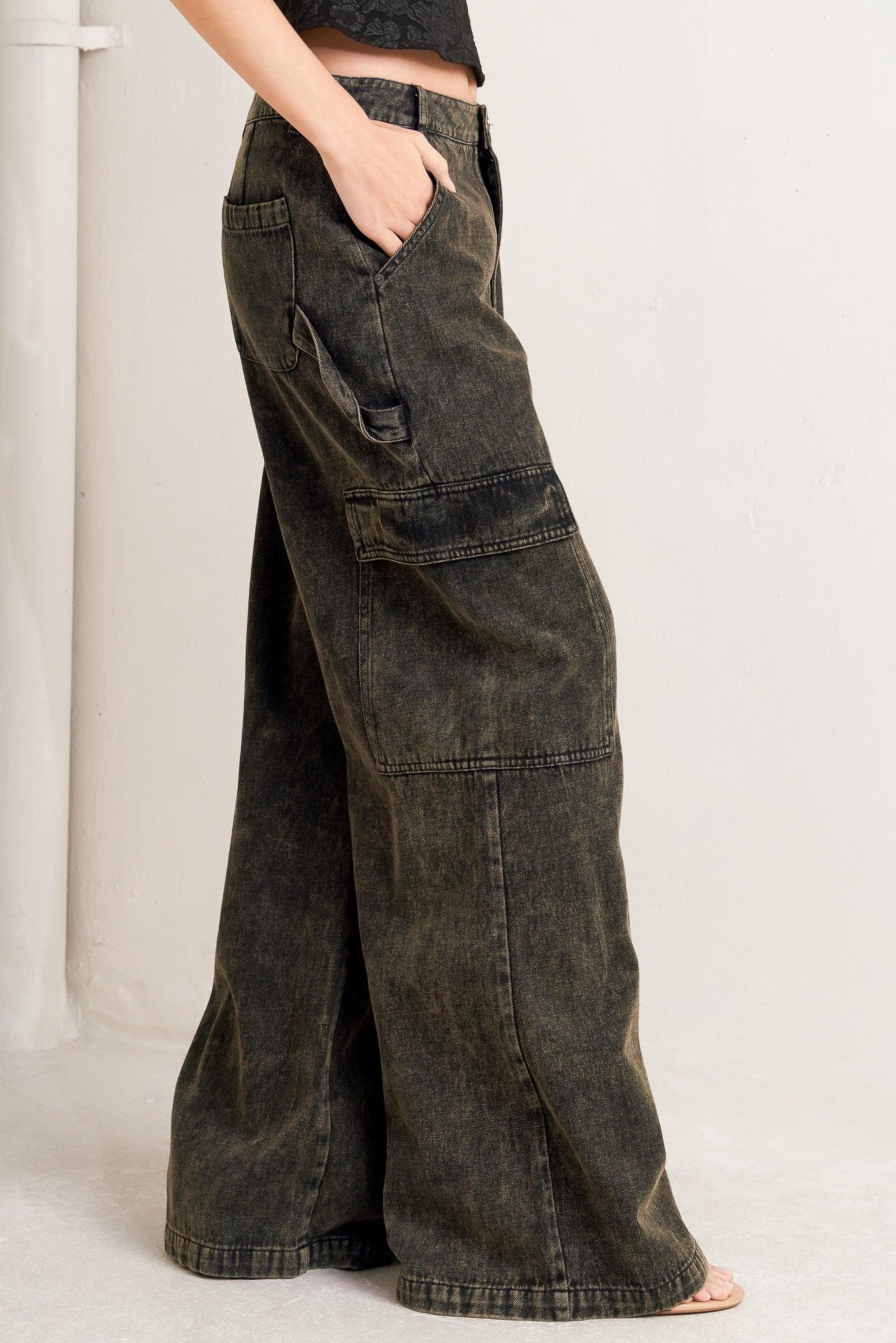 Can't Blame Me Gargo Denim Pants - Image 4