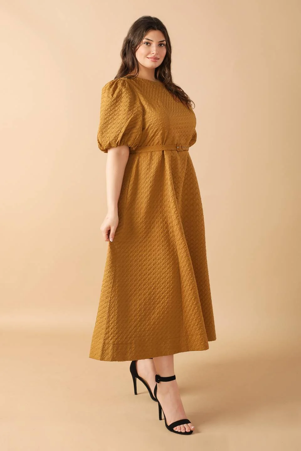 Can't Stop Me Woven Midi Dress - Image 10