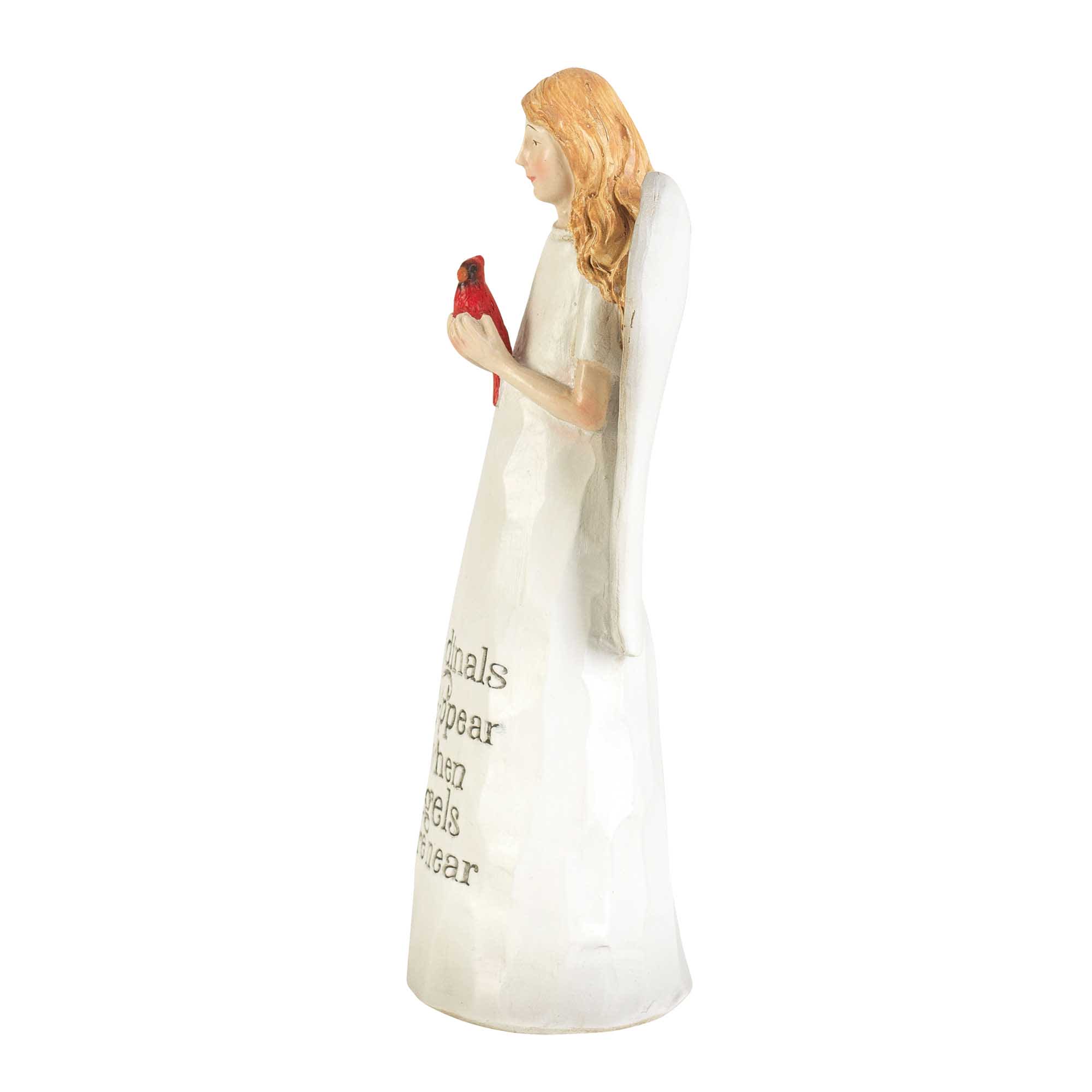Cardinals Appear When Resin Angel 6" - Image 3