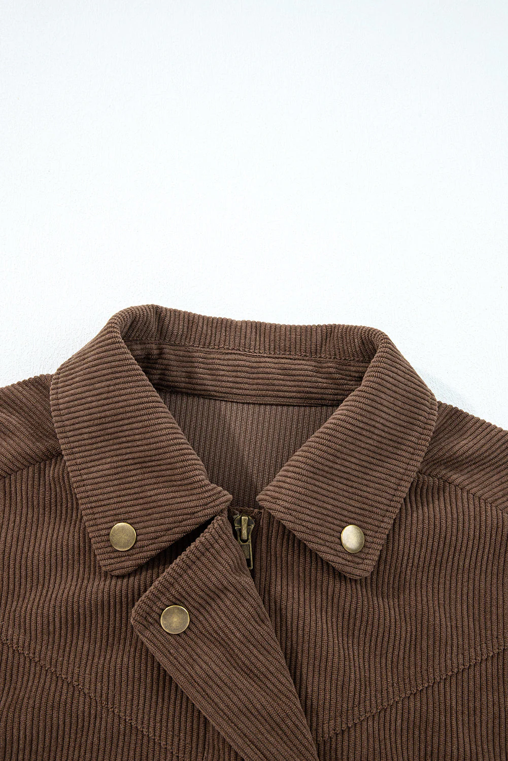 Threaded Pear Catherine Lapel Collar Corduroy Jacket - Image 10