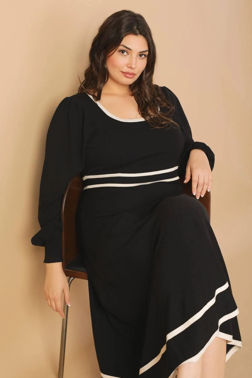 Caught up Sweater Midi Dress - Image 7