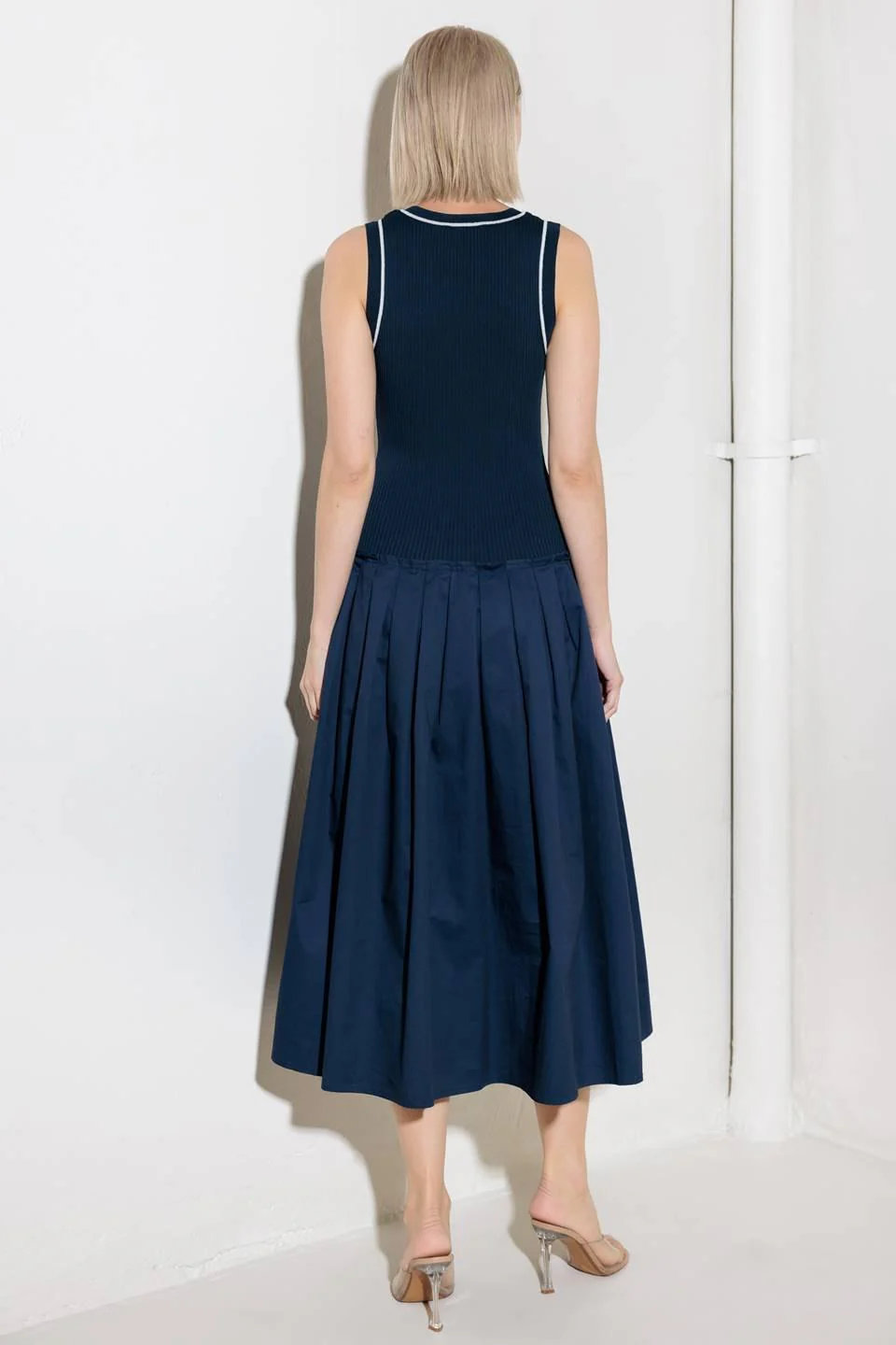 Celebrate Everyday Navy Dress - Image 8
