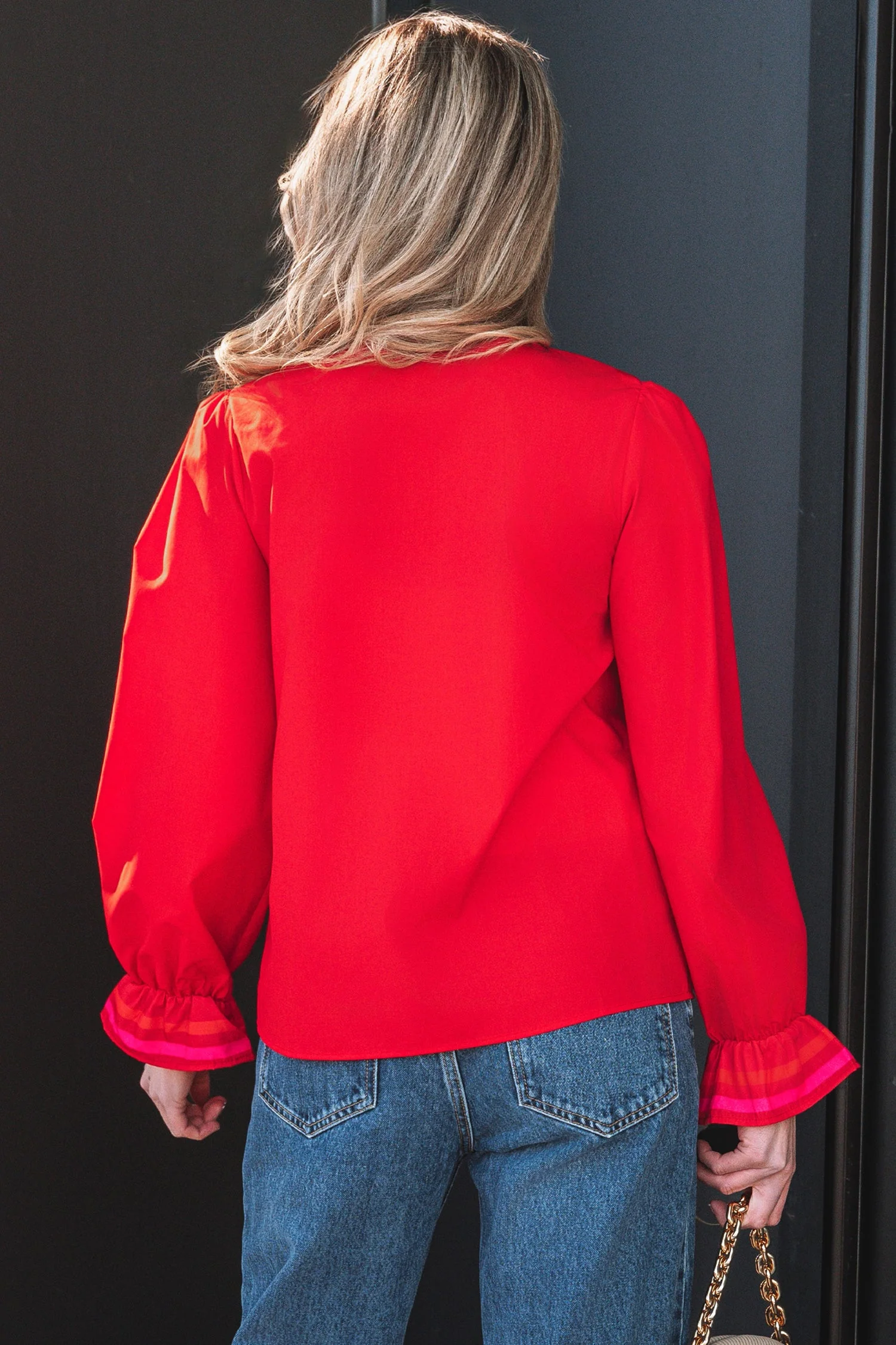 Threaded Pear Celine Long Sleeve Blouse Long Sleeve Top - Image 2