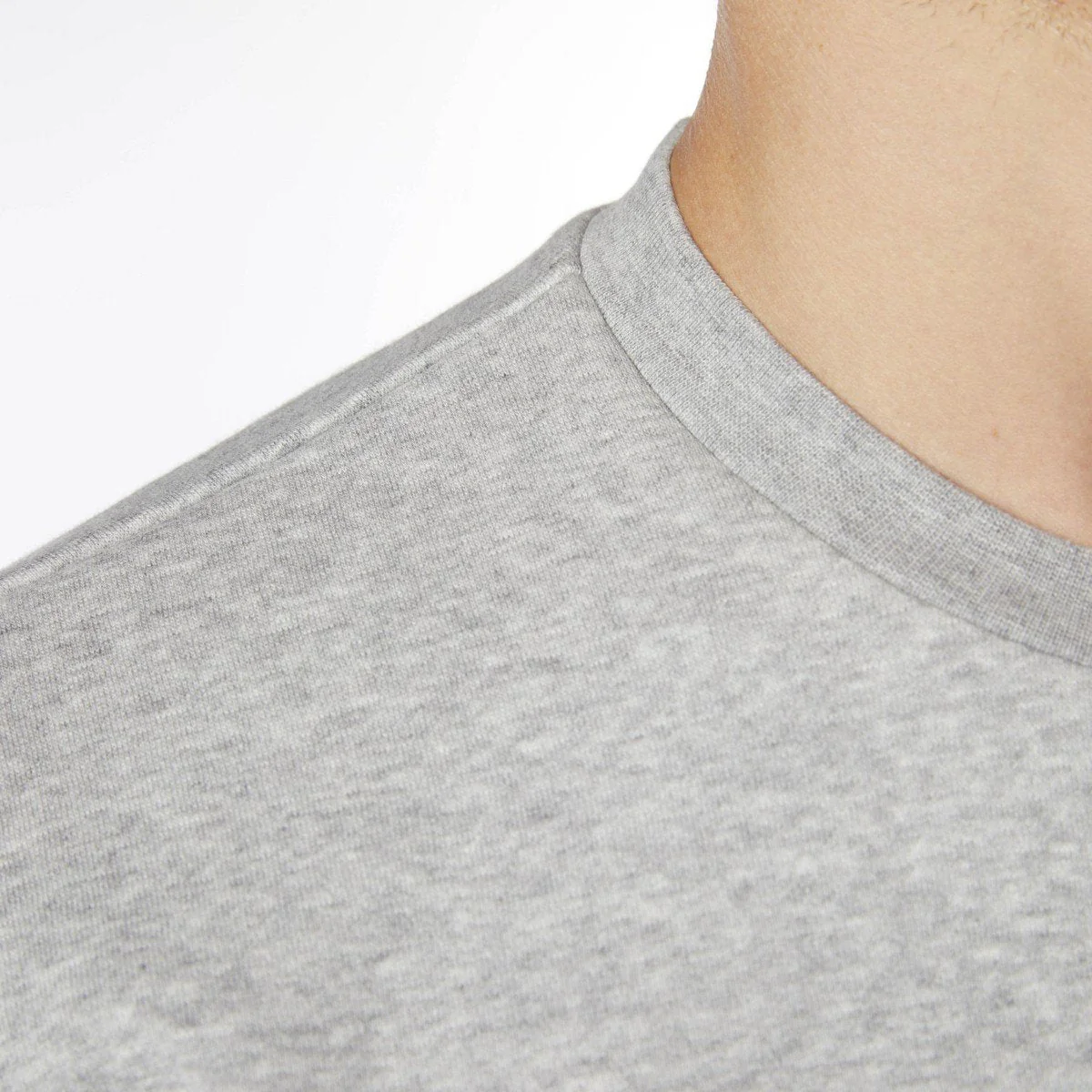 adidas Men's Essentials 3-Stripe Logo Cotton Sweatshirt - Image 3