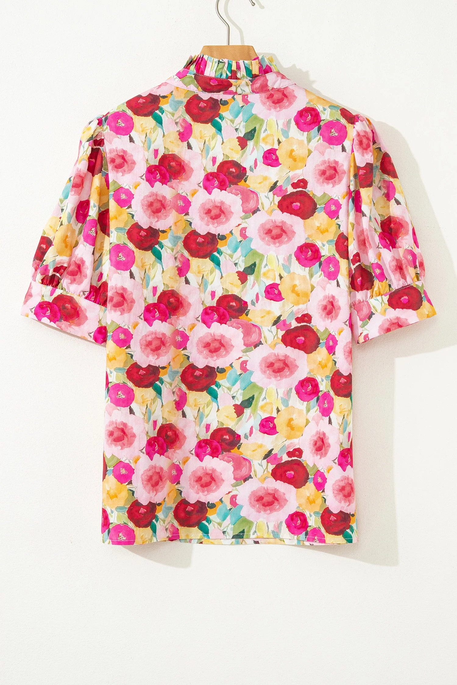 Threaded Pear Charleigh Puff Short Sleeve Blouse - Image 11