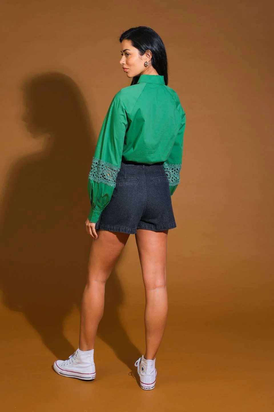 Check Yourself Woven Top - Image 6