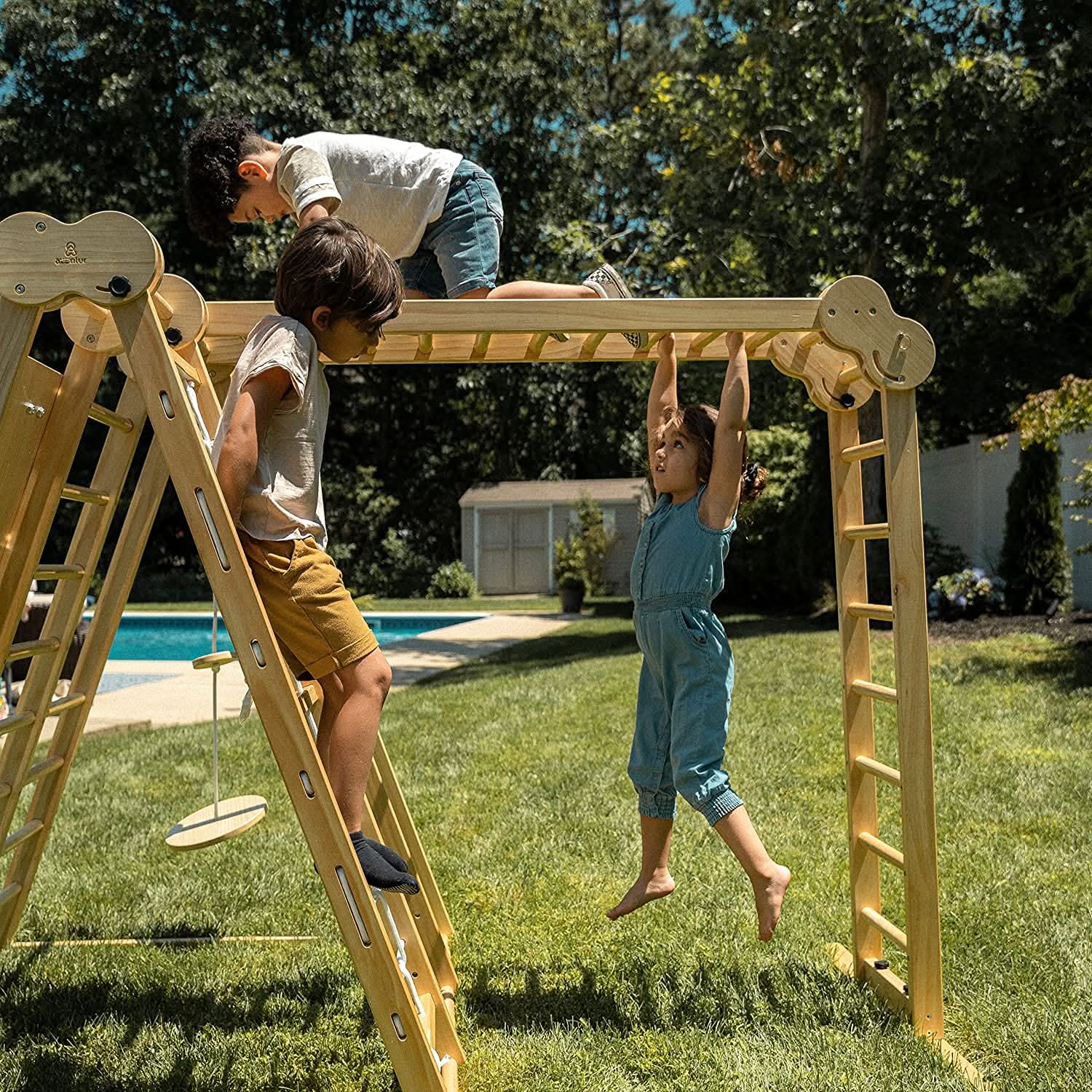 Chestnut | Foldable Jungle Gym - Image 18