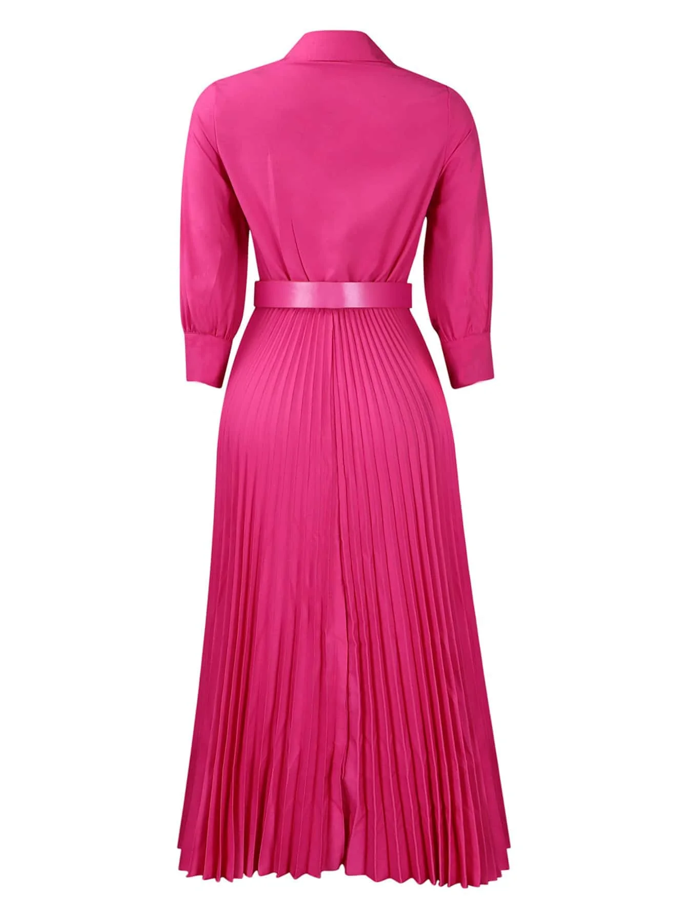 Chic YC Women's 3/4 Sleeve Flared A Line Dress - Image 15