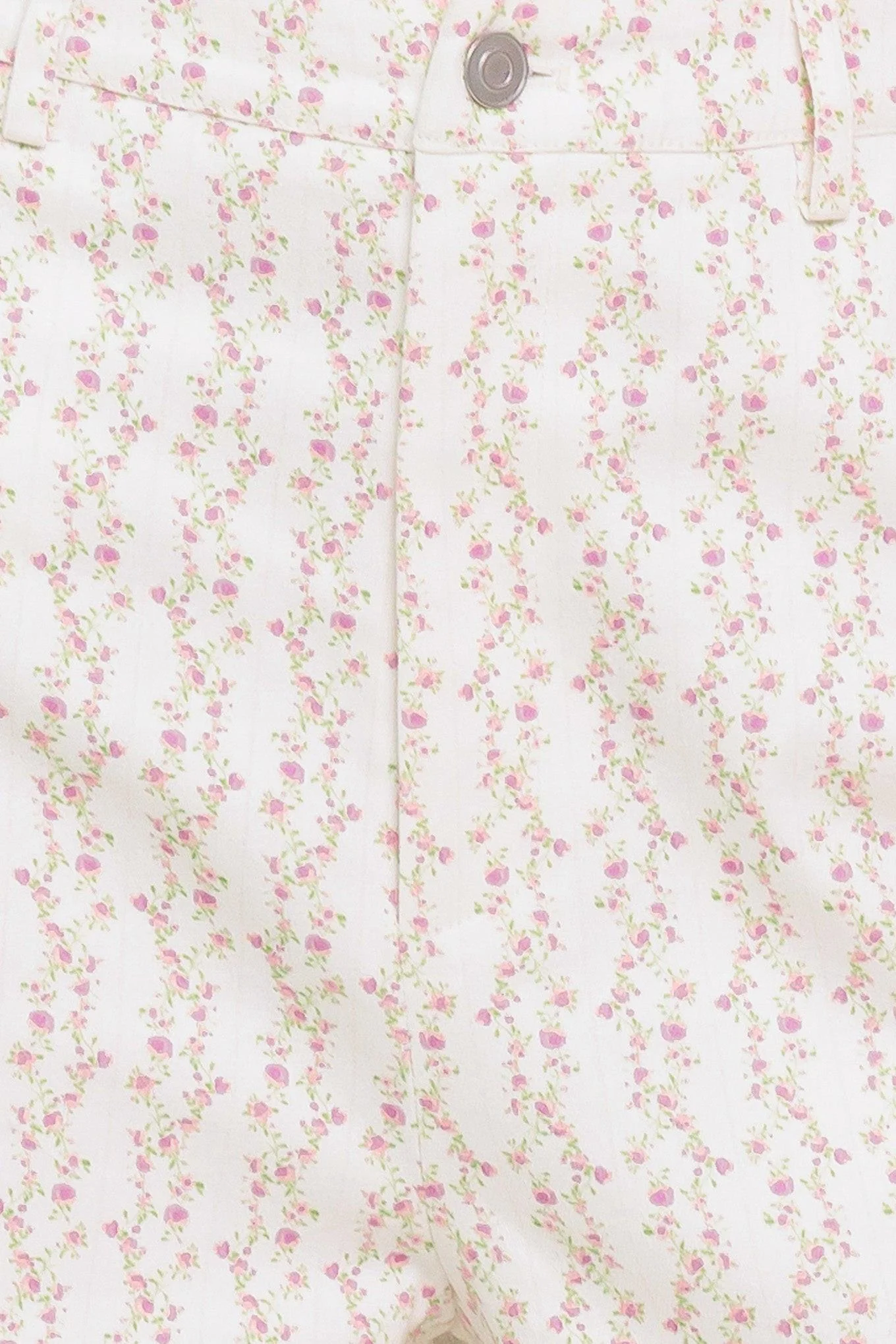 Citrus Flow Ivory Woven Pants - Image 9