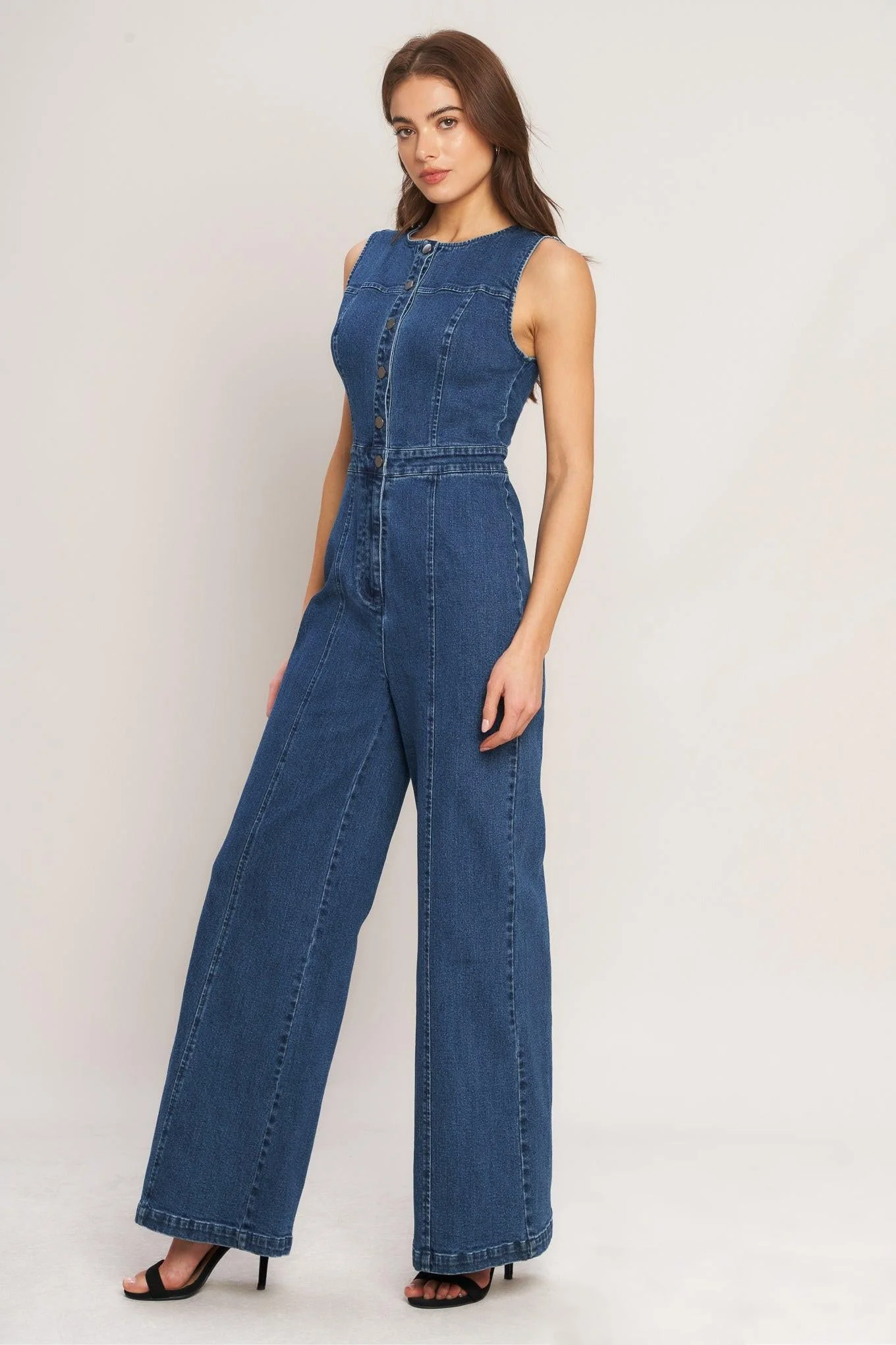 City Stroll Denim Jumpsuit - Image 3