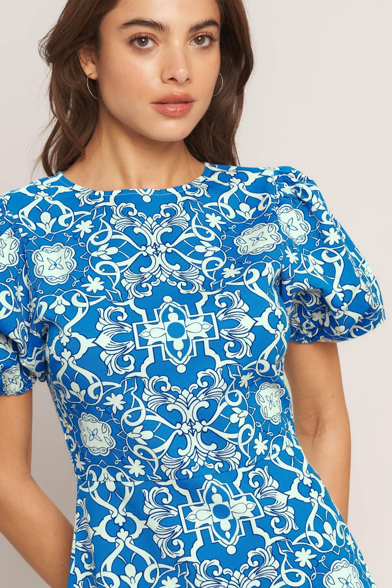City Vibe Woven Mini Dress - Image 3
