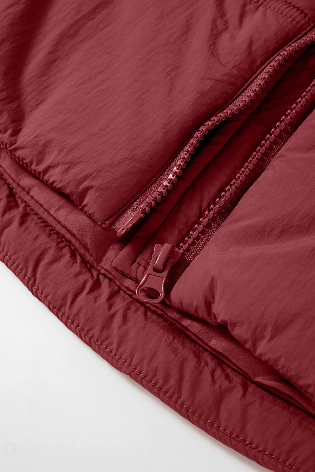 Threaded Pear Clare Side Hooded Puffer Vest - Image 6