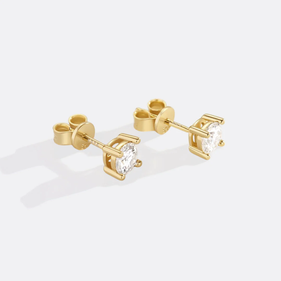 Mint & Lily Classic Diamond Stud Earrings - Image 11