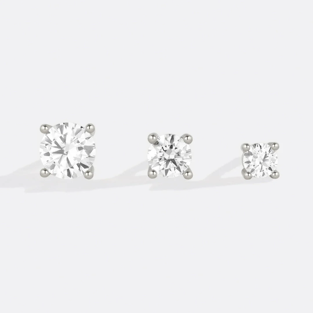 Mint & Lily Classic Diamond Stud Earrings - Image 13