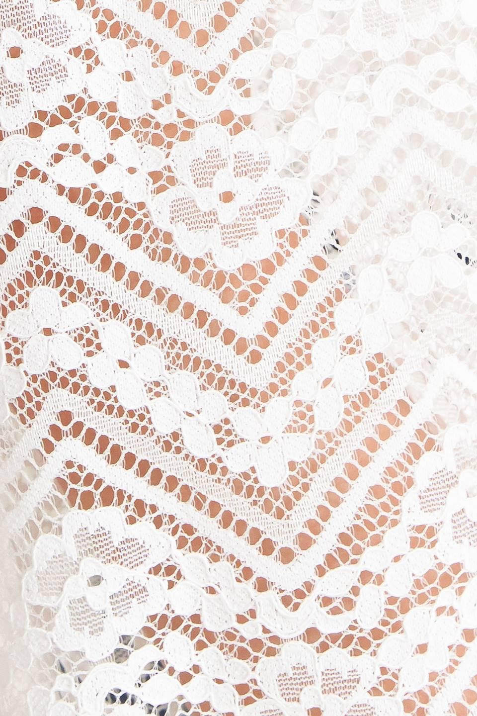 Cloud Romance Woven Lace Top - Image 8