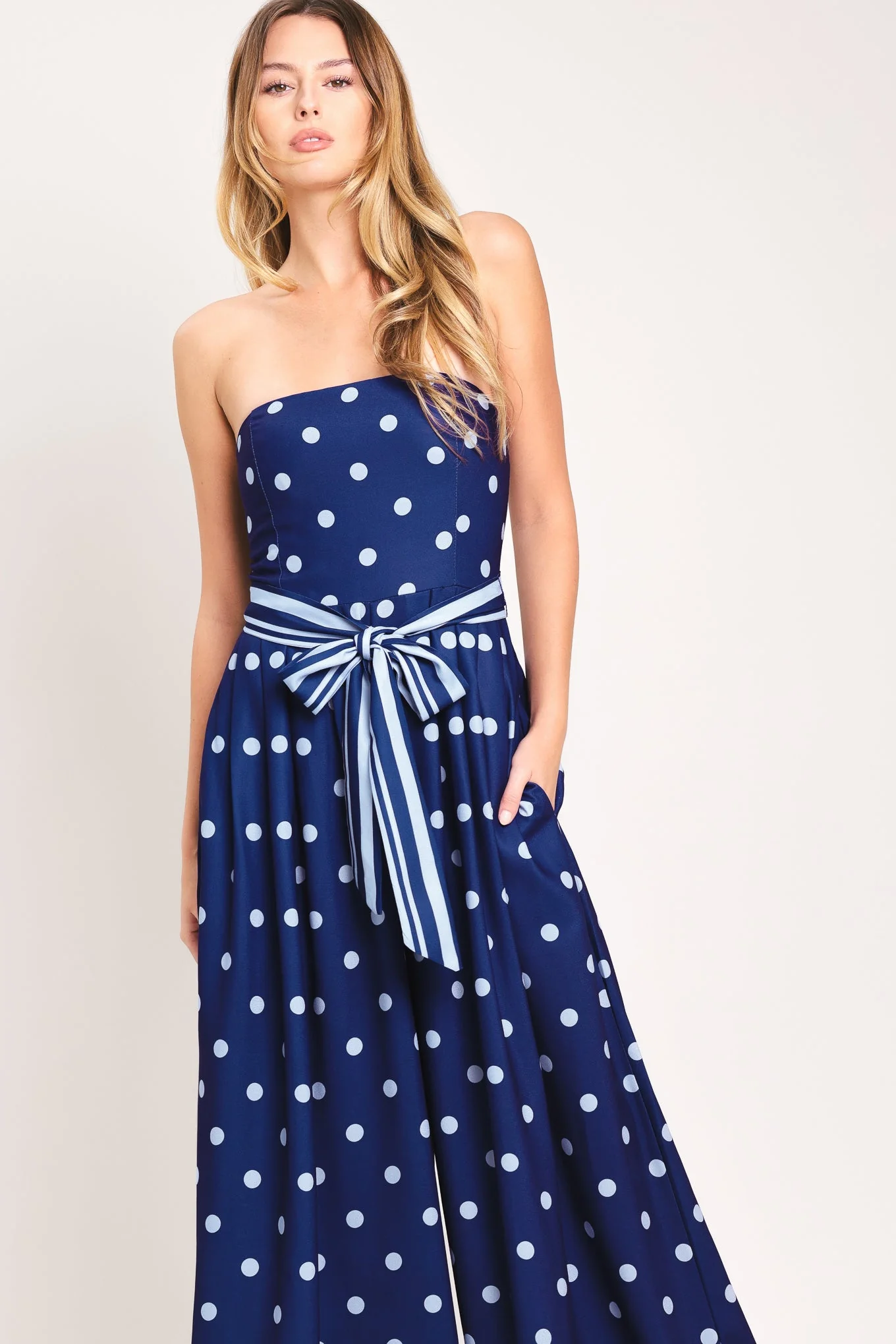 Coastal Sway Woven Jumpsuit - Image 5
