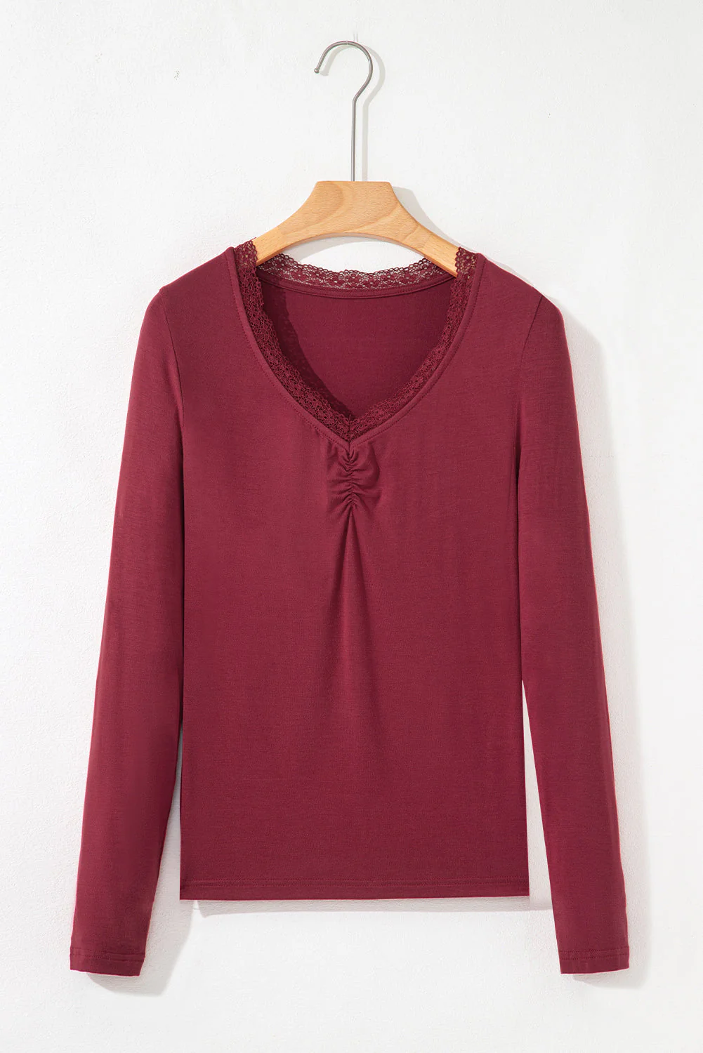 Threaded Pear Collins Sleeve T Shirt Long Sleeve Top - Image 8