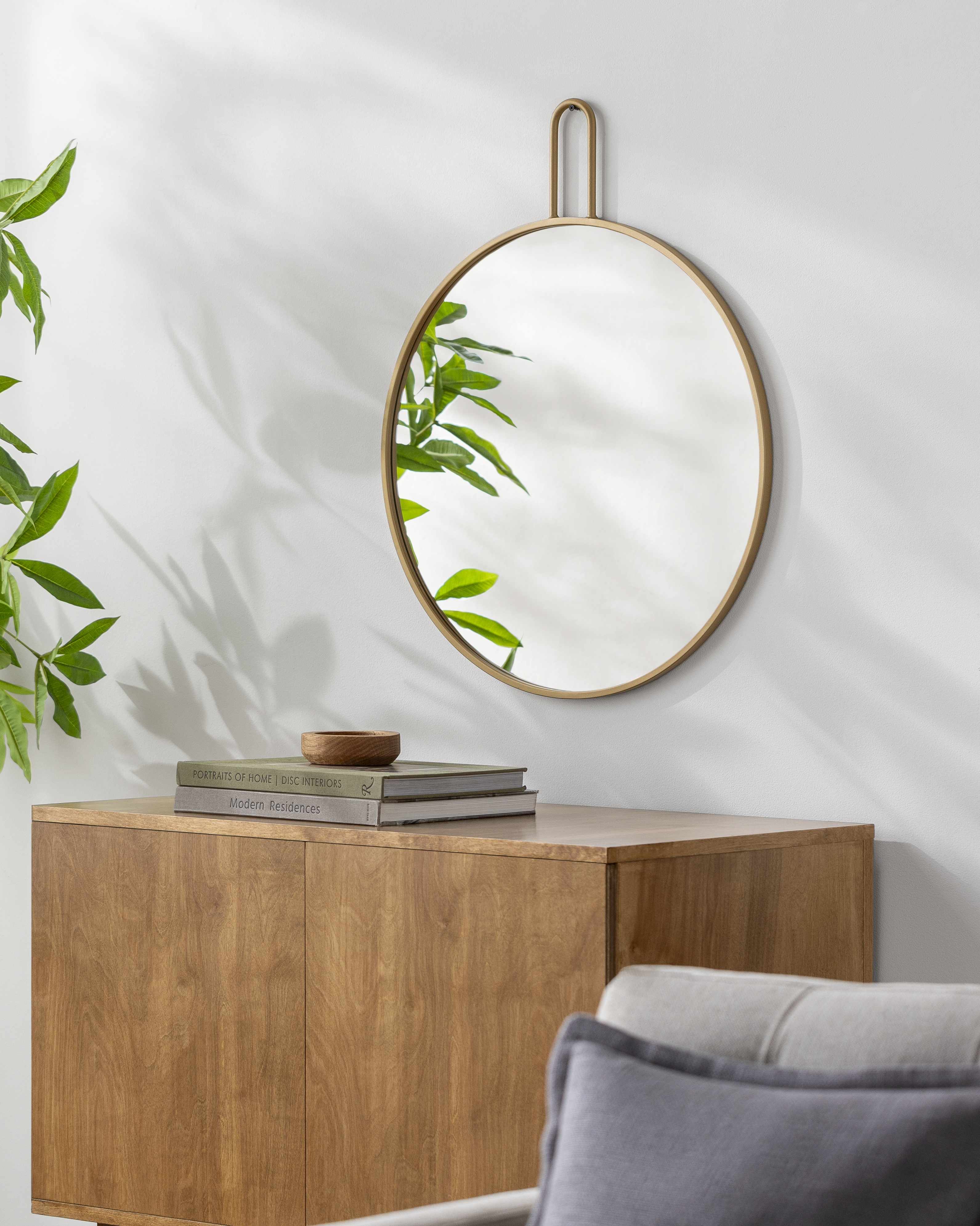Comaltepec Gold Frame Mirror - Clearance - Image 7