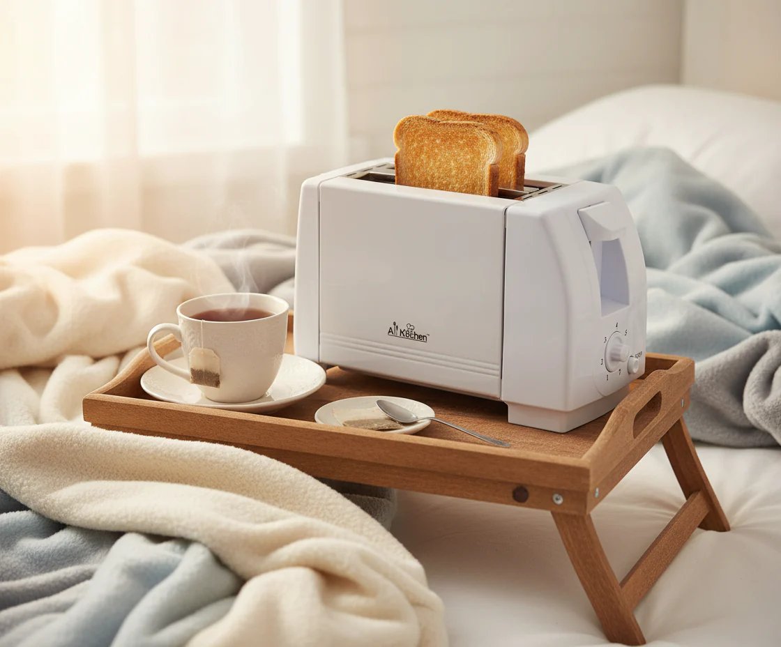 Cool Touch Toaster with 6 Temperature Settings & Extra Wide 1.25" Slots for Bagels, Waffles, Specialty Breads, Puff Pastry, Snacks, ETL Certified, 2 Slices - Image 8