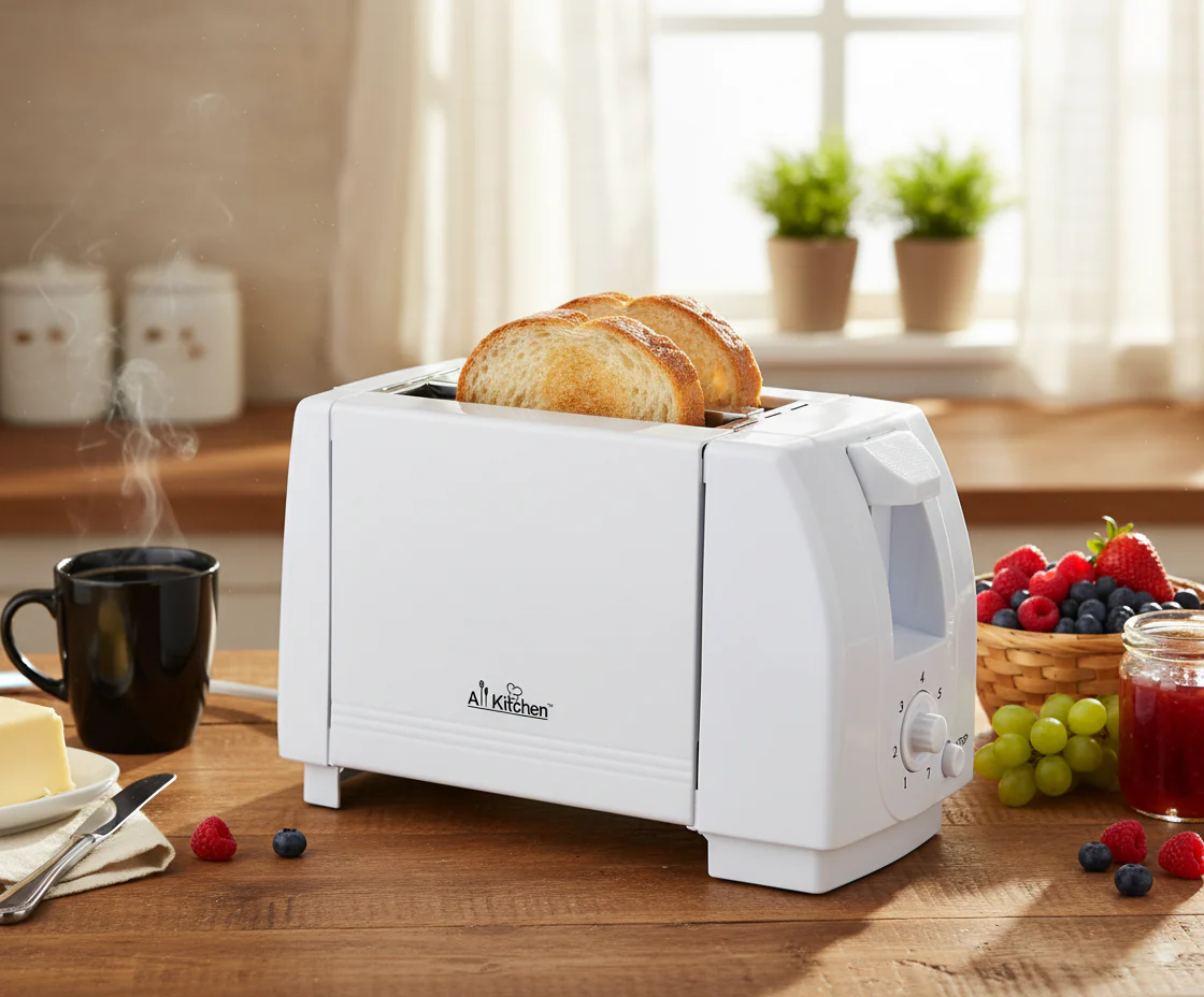 Cool Touch Toaster with 6 Temperature Settings & Extra Wide 1.25" Slots for Bagels, Waffles, Specialty Breads, Puff Pastry, Snacks, ETL Certified, 2 Slices - Image 9